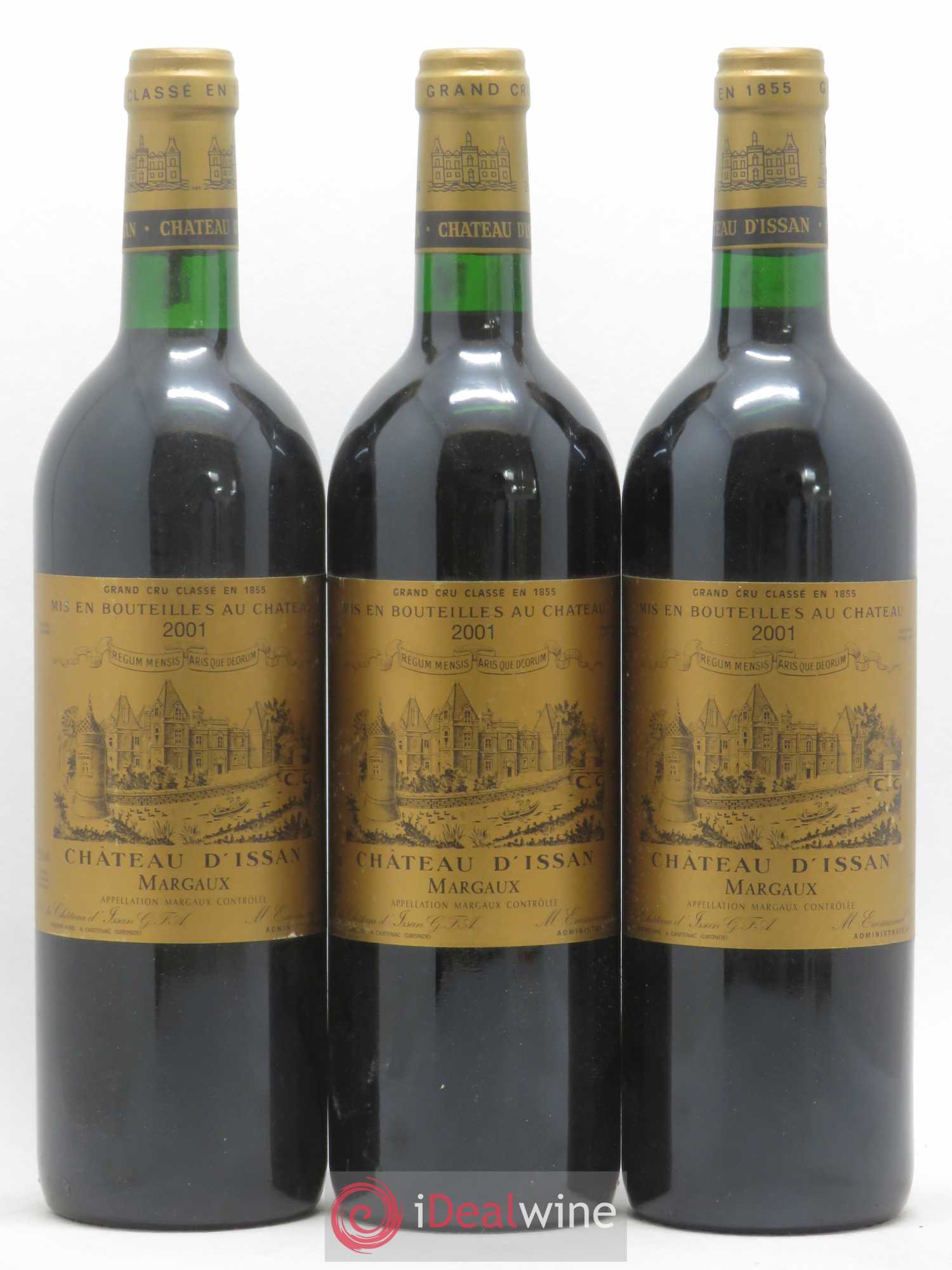 Château d'Issan 3ème Grand Cru Classé 2001 - Lot de 12 bouteilles - 1