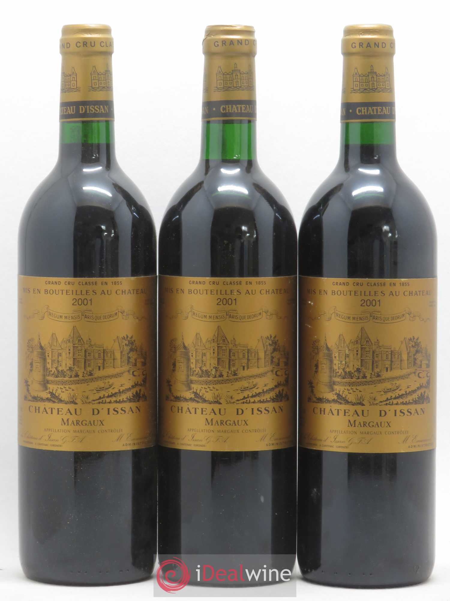 Château d'Issan 3ème Grand Cru Classé 2001 - Lot de 12 bouteilles - 2