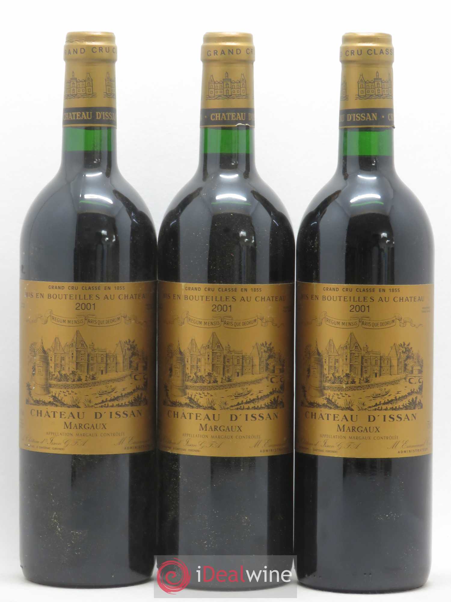 Château d'Issan 3ème Grand Cru Classé 2001 - Lot de 12 bouteilles - 3