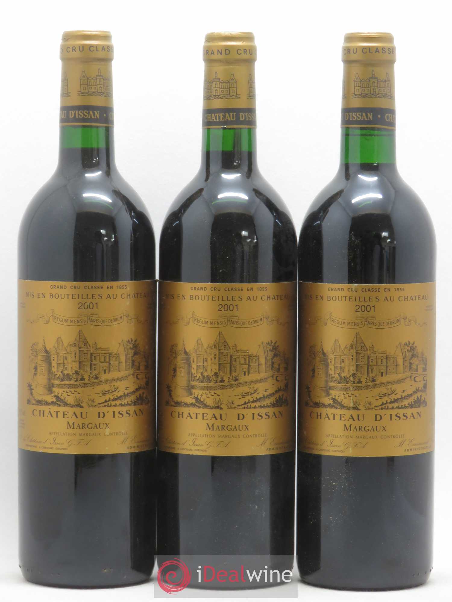 Château d'Issan 3ème Grand Cru Classé 2001 - Lot de 12 bouteilles - 4