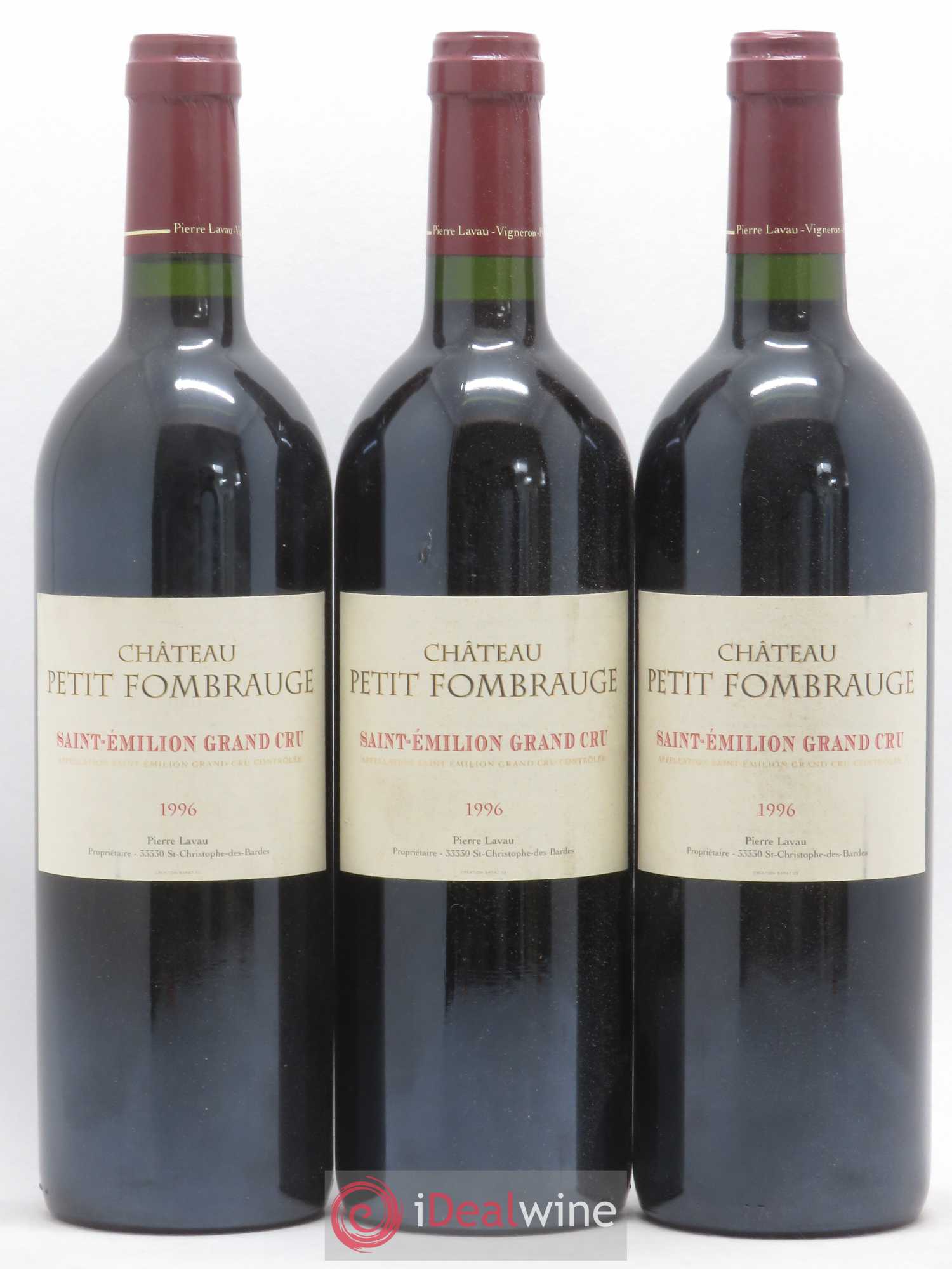 Saint-Émilion Grand Cru Petit Frombauge 1996 - Lot de 12 bouteilles - 2