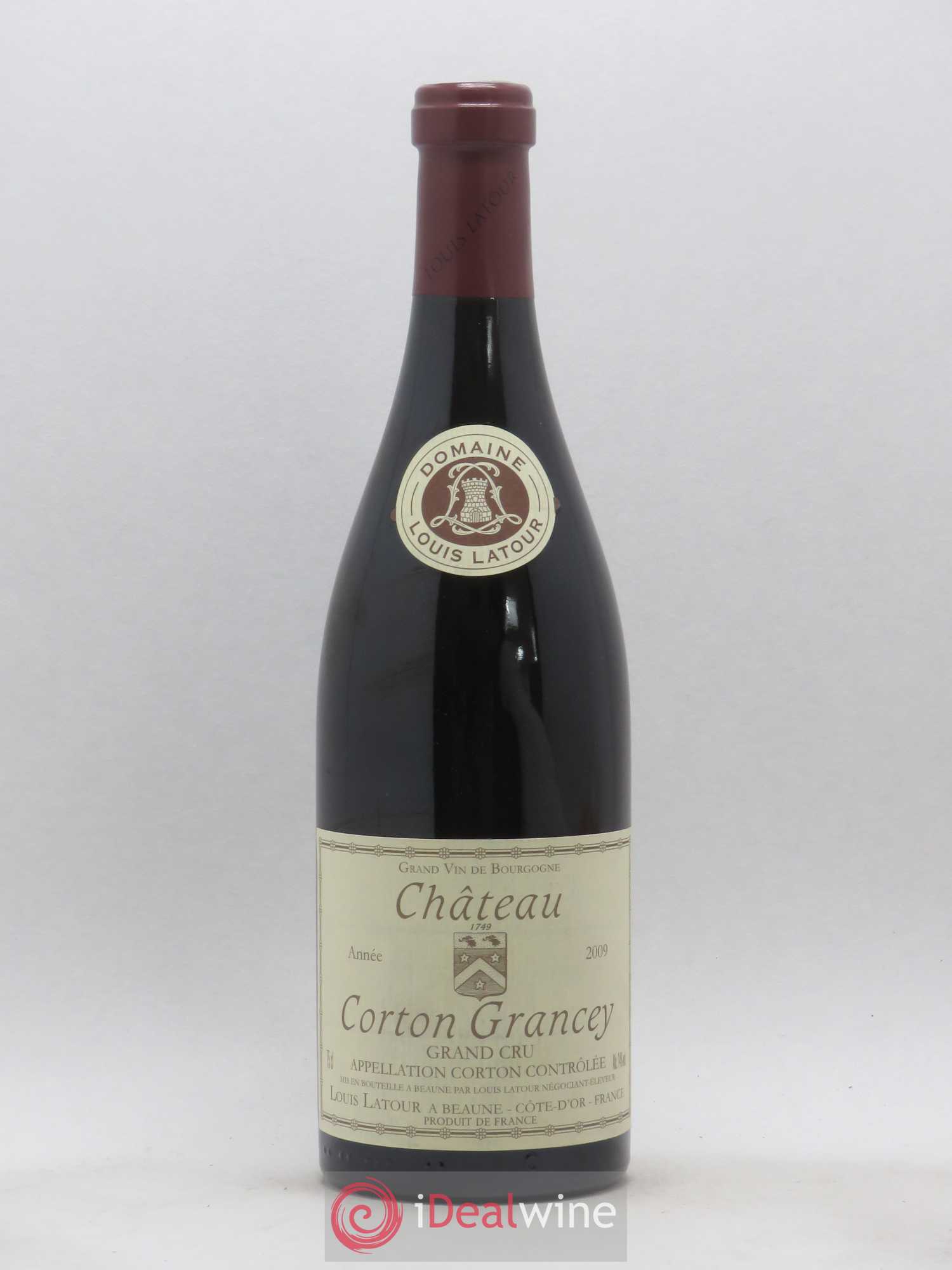 Corton Grand Cru Château Corton Grancey Louis Latour 2009 - Lot de 1 bouteille - 0