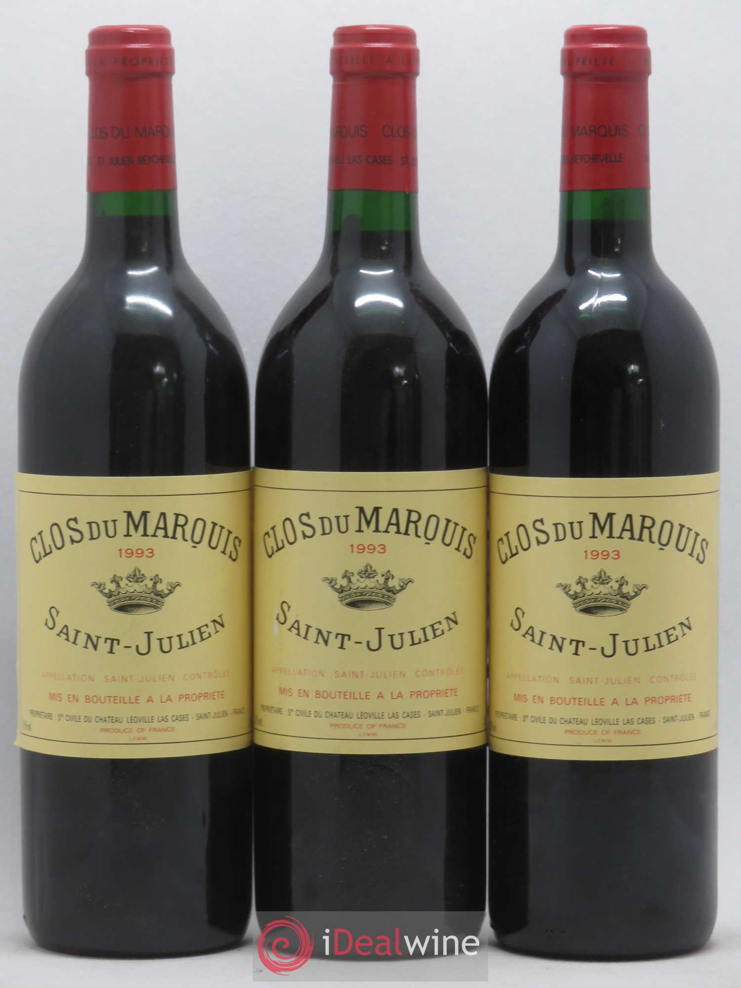 Clos du Marquis 1993 - Lot de 6 bouteilles - 2