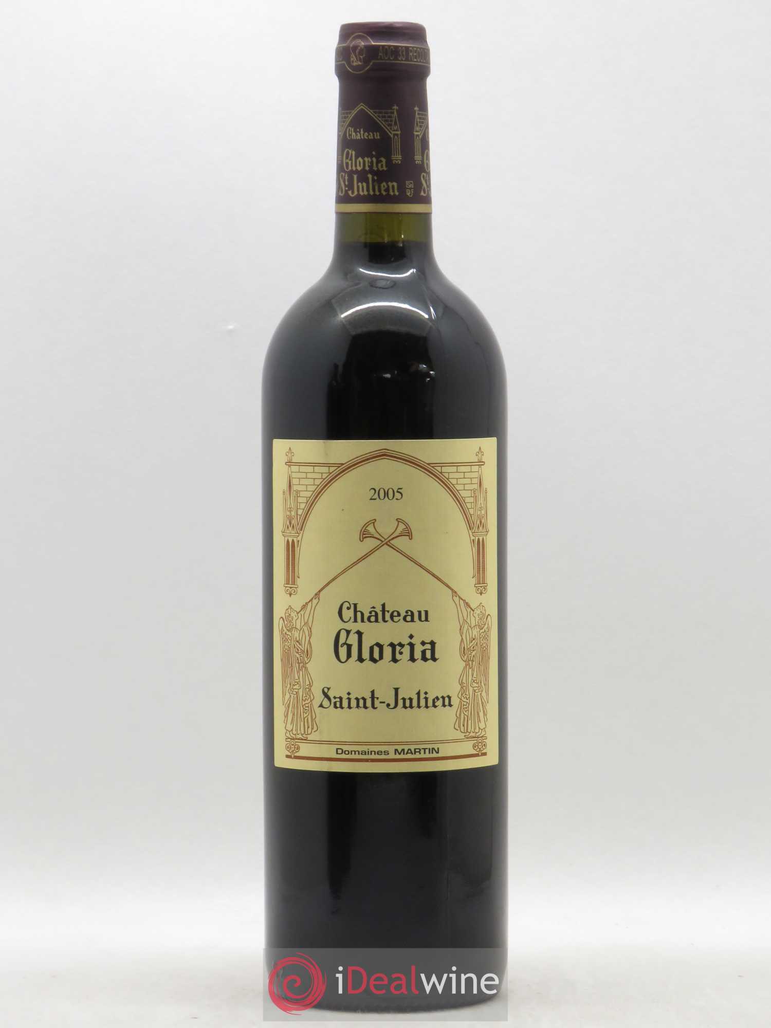 Château Gloria 2005 - Lot de 1 bouteille - 0