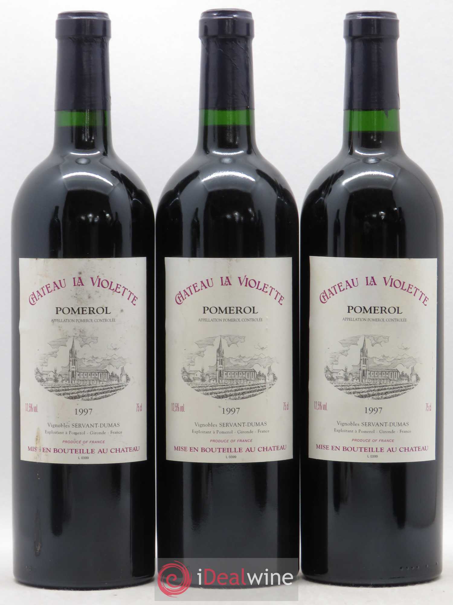 Château la Violette 1997 - Lot de 6 bouteilles - 1