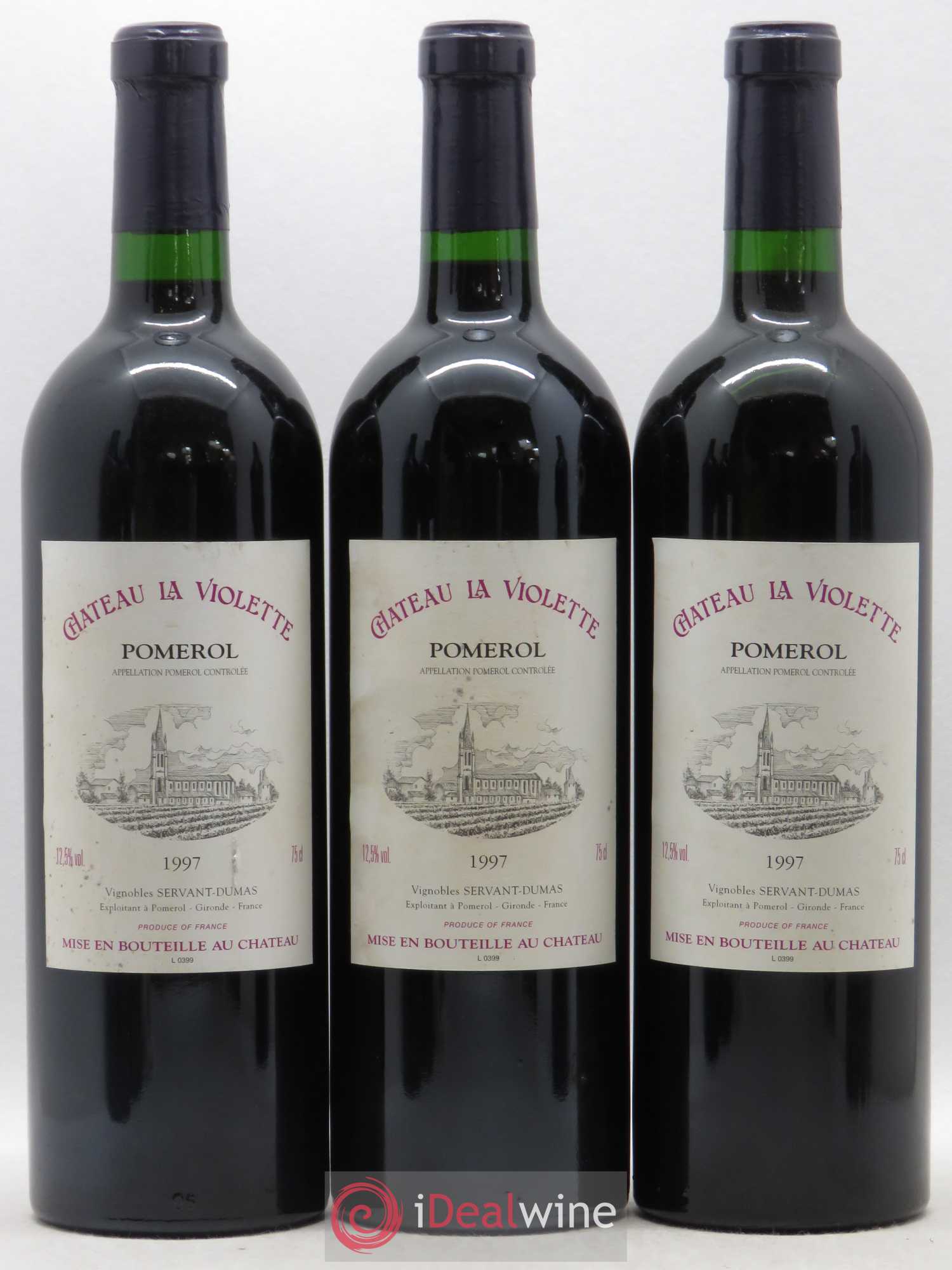 Château la Violette 1997 - Lot de 6 bouteilles - 2