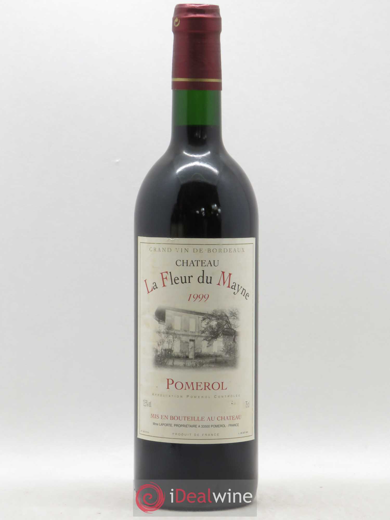 Pomerol La Fleur du Mayne 1999 - Posten von 1 Flasche - 0