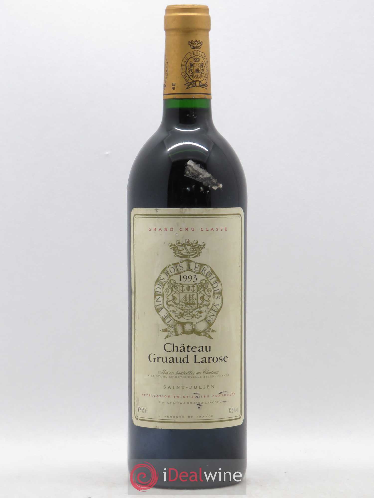 Château Gruaud Larose 2ème Grand Cru Classé 1993 - Lot de 1 bouteille - 0