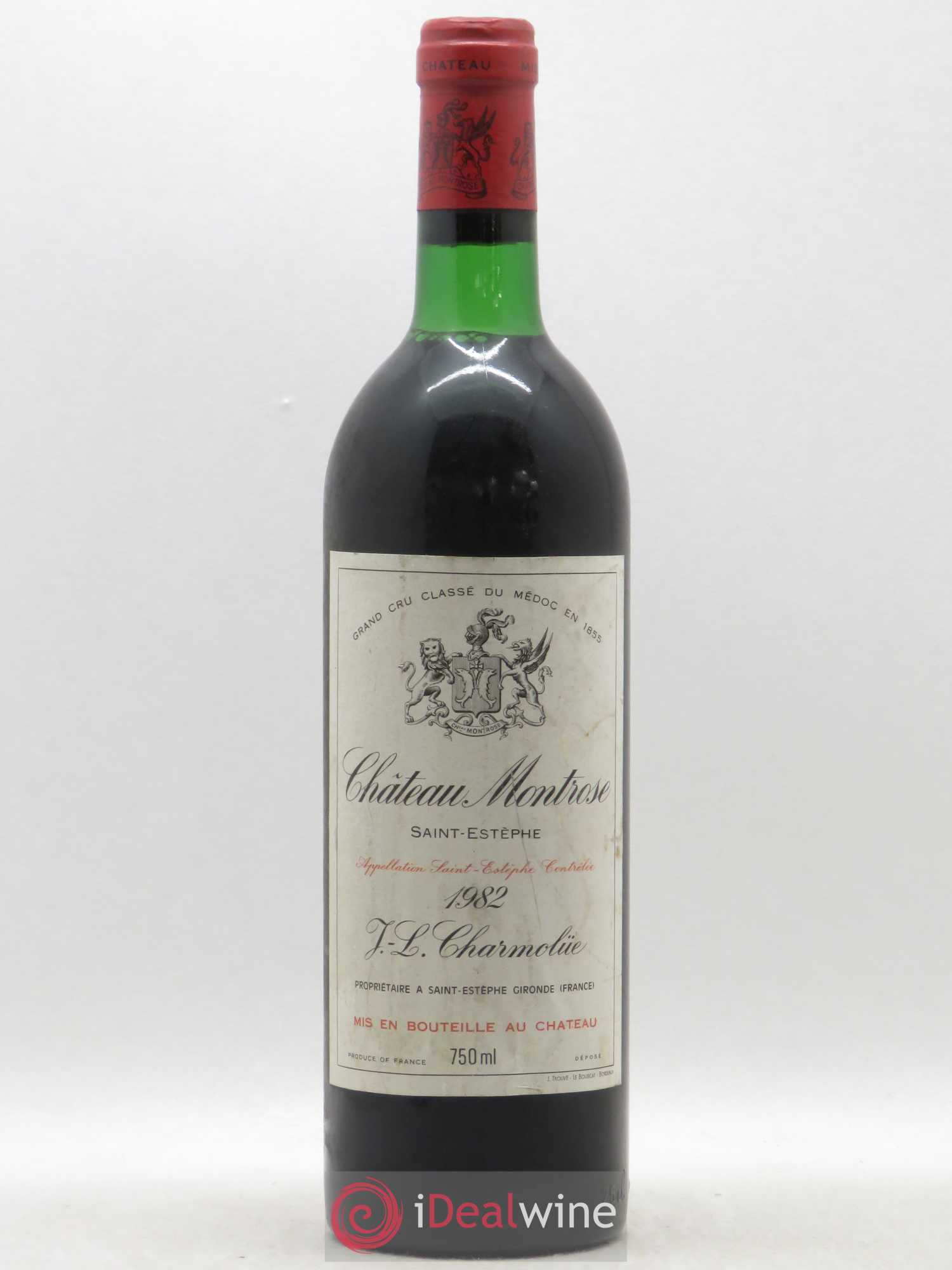 Château Montrose 2ème Grand Cru Classé 1982 - Lot de 1 bouteille - 0