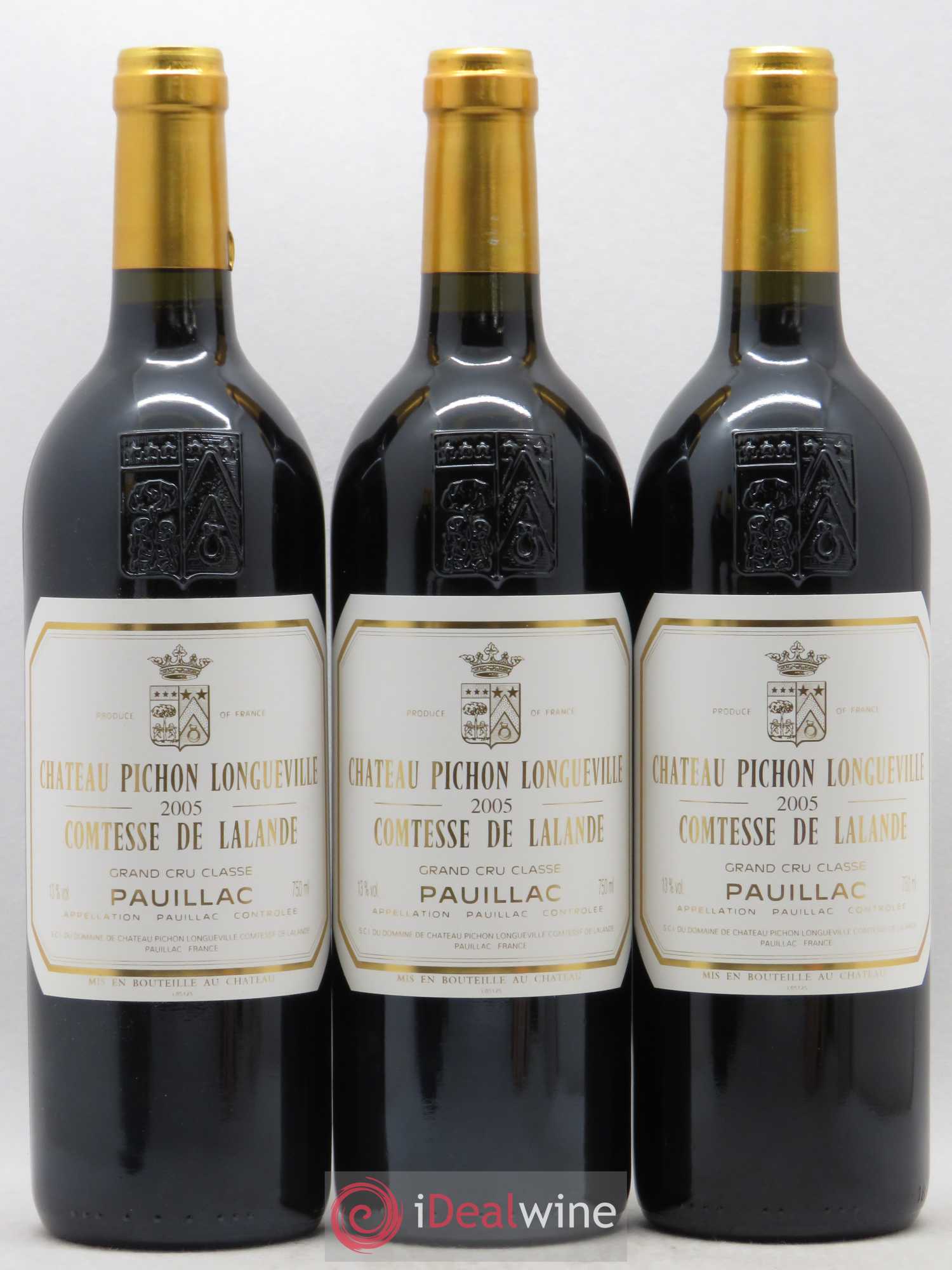 Château Pichon Longueville Comtesse de Lalande 2ème Grand Cru Classé 2005 - Lot de 12 bouteilles - 4