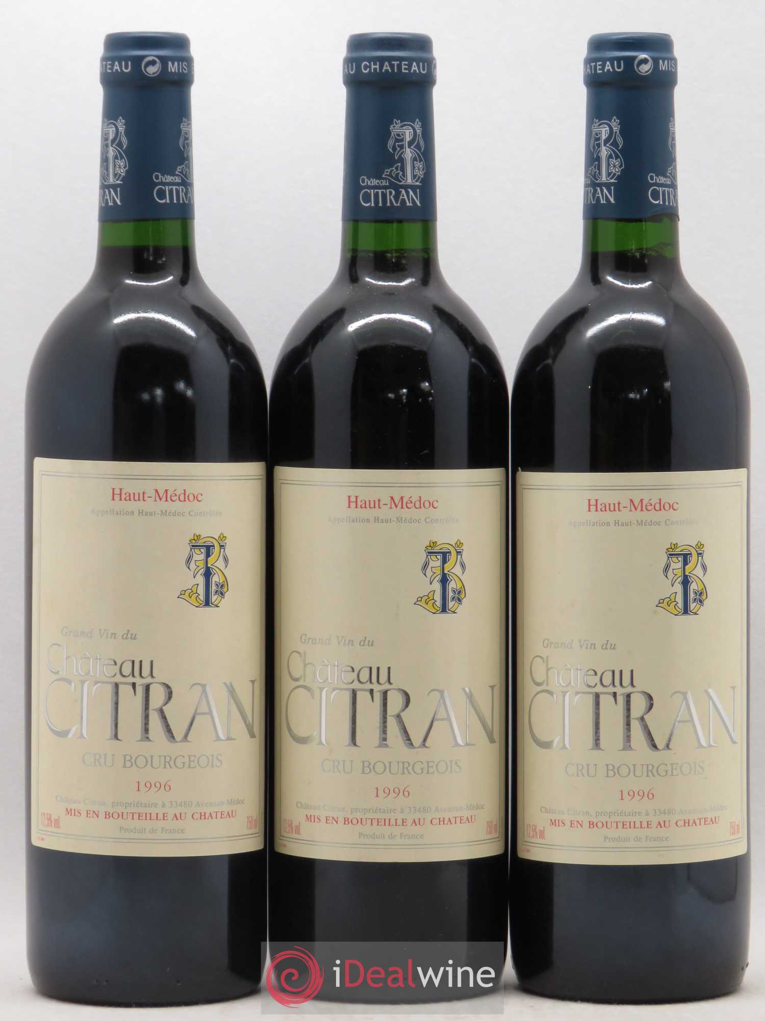 Château Citran Cru Bourgeois 1996 - Lot de 12 bouteilles - 3