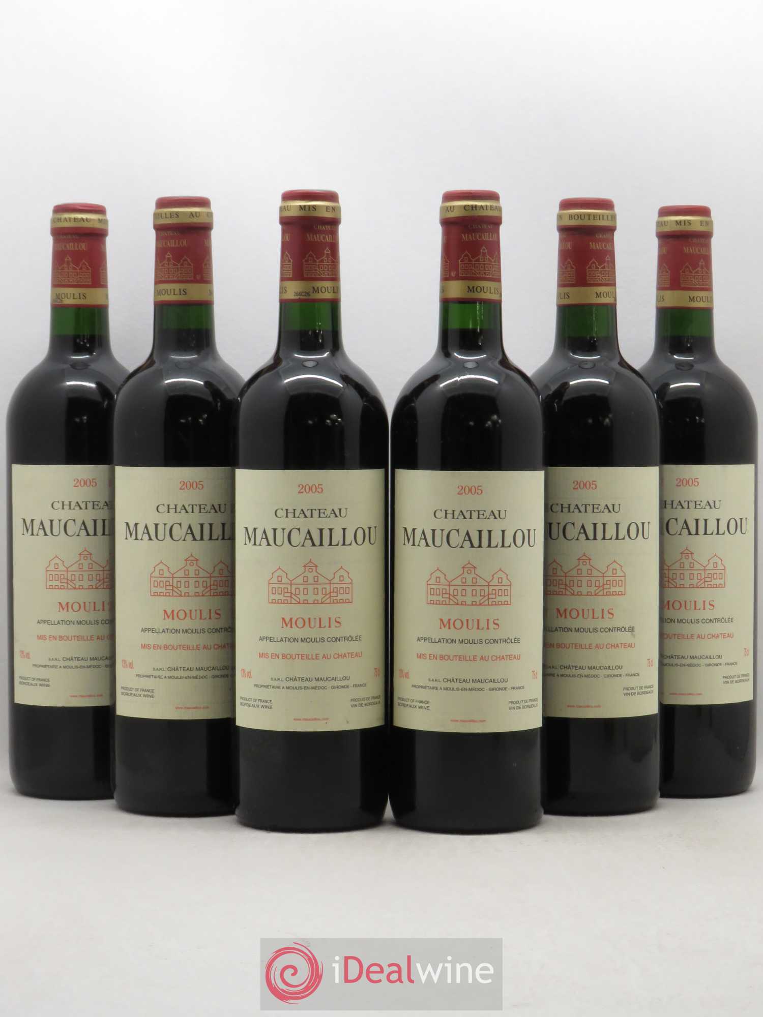 Château Maucaillou 2005 - Lot de 6 bouteilles - 0