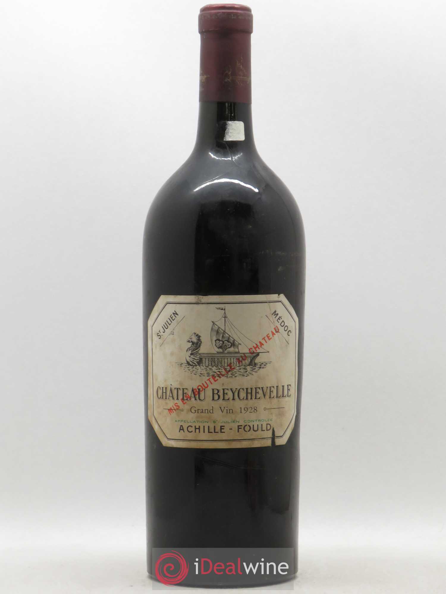 Château Beychevelle 4ème Grand Cru Classé 1928 - Lot de 1 magnum - 0