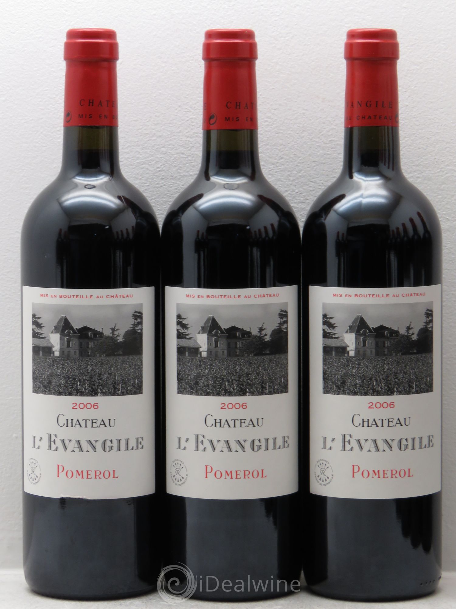 Château l' Évangile 2006 - Lot de 12 bouteilles - 1
