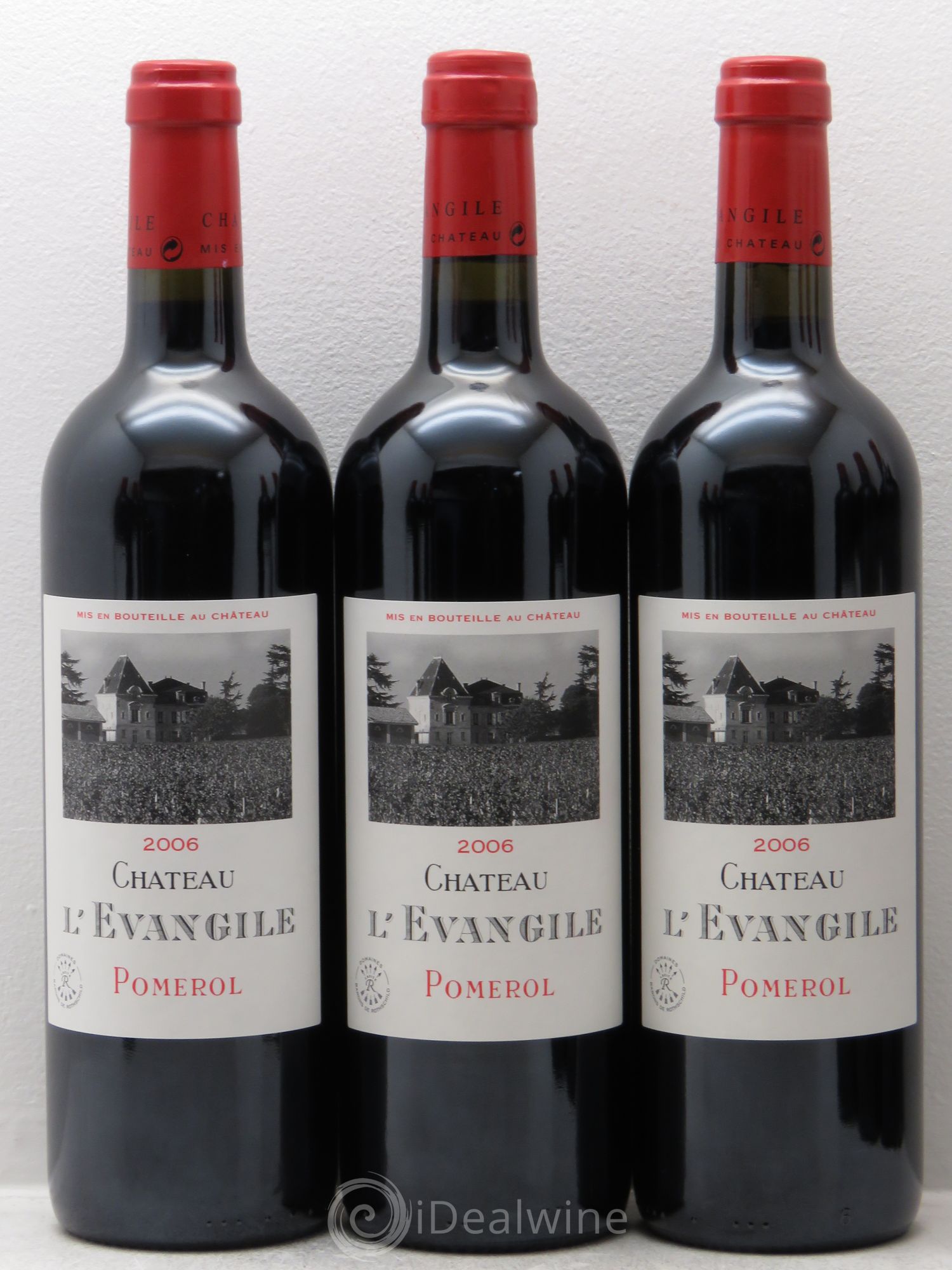 Château l' Évangile 2006 - Lot de 12 bouteilles - 2