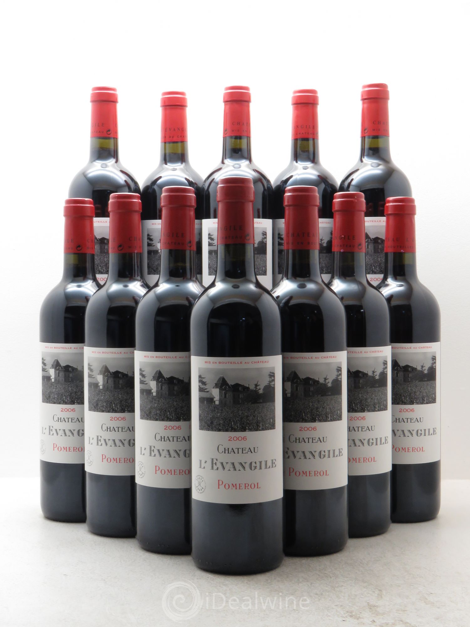 Château l' Évangile 2006 - Lot de 12 bouteilles - 0