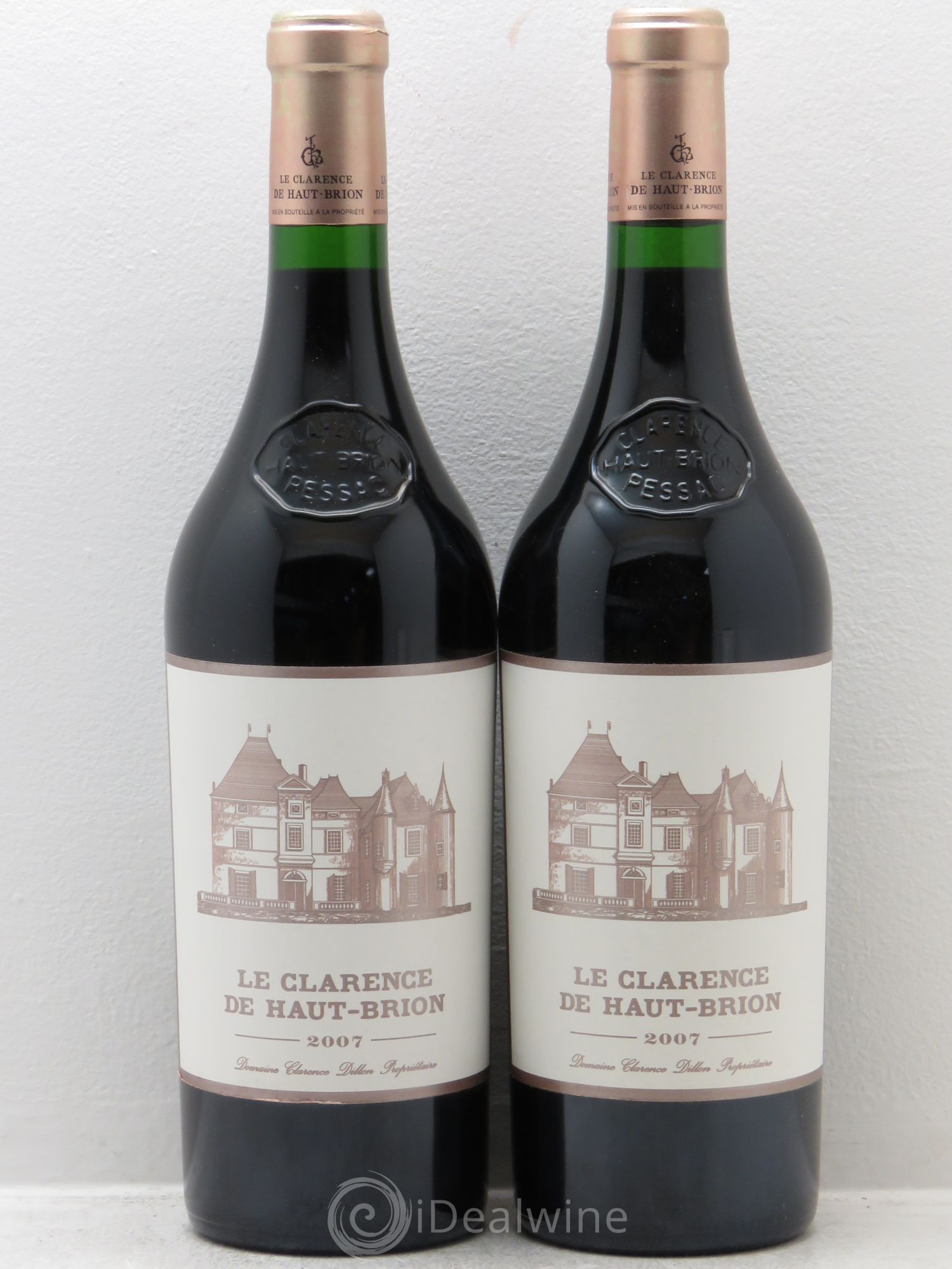 Clarence (Bahans) de Haut-Brion Second Vin 2007 - Lot de 2 bouteilles - 0