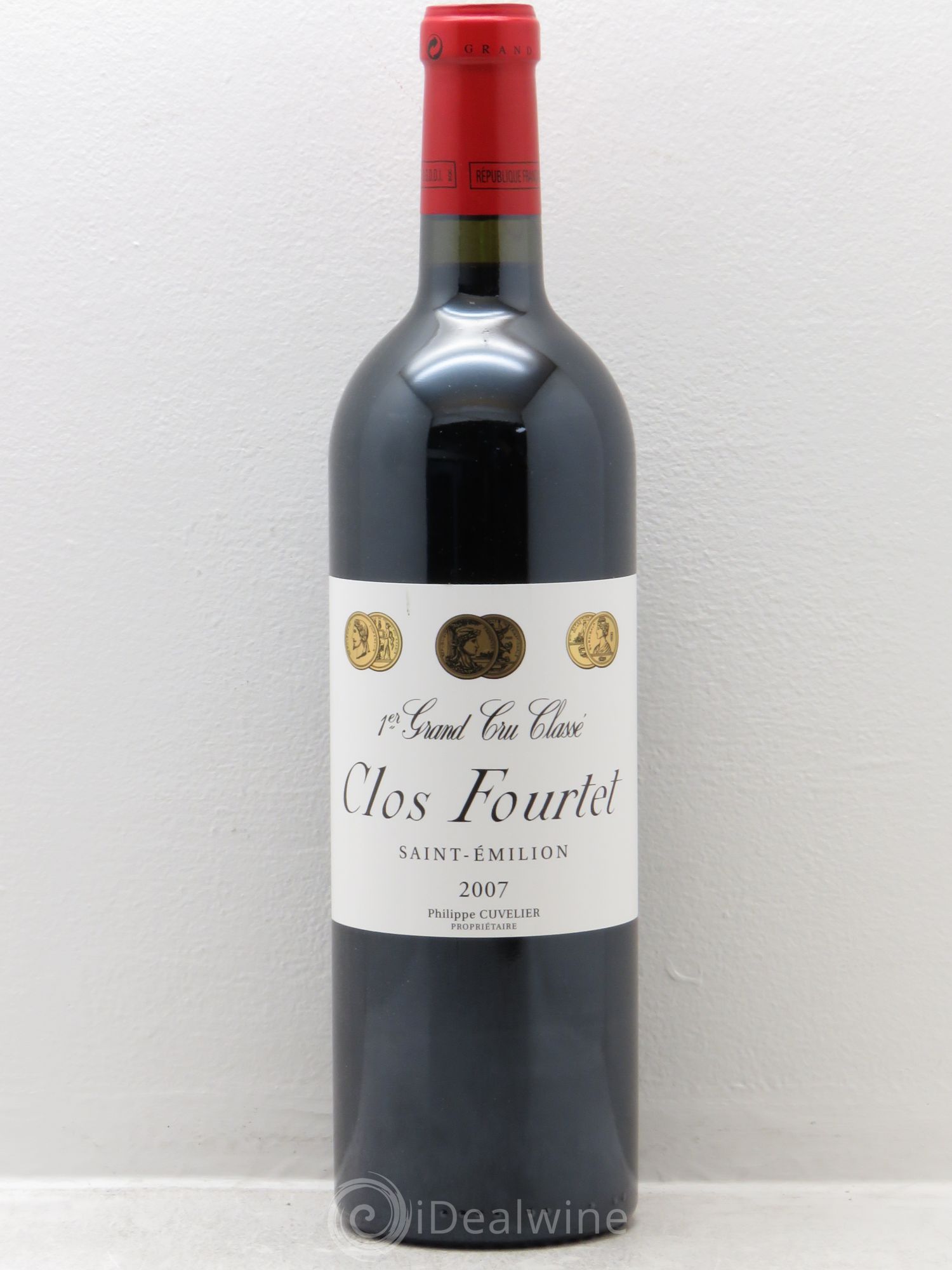 Clos Fourtet 1er Grand Cru Classé B 2007 - Lot de 12 bouteilles - 0