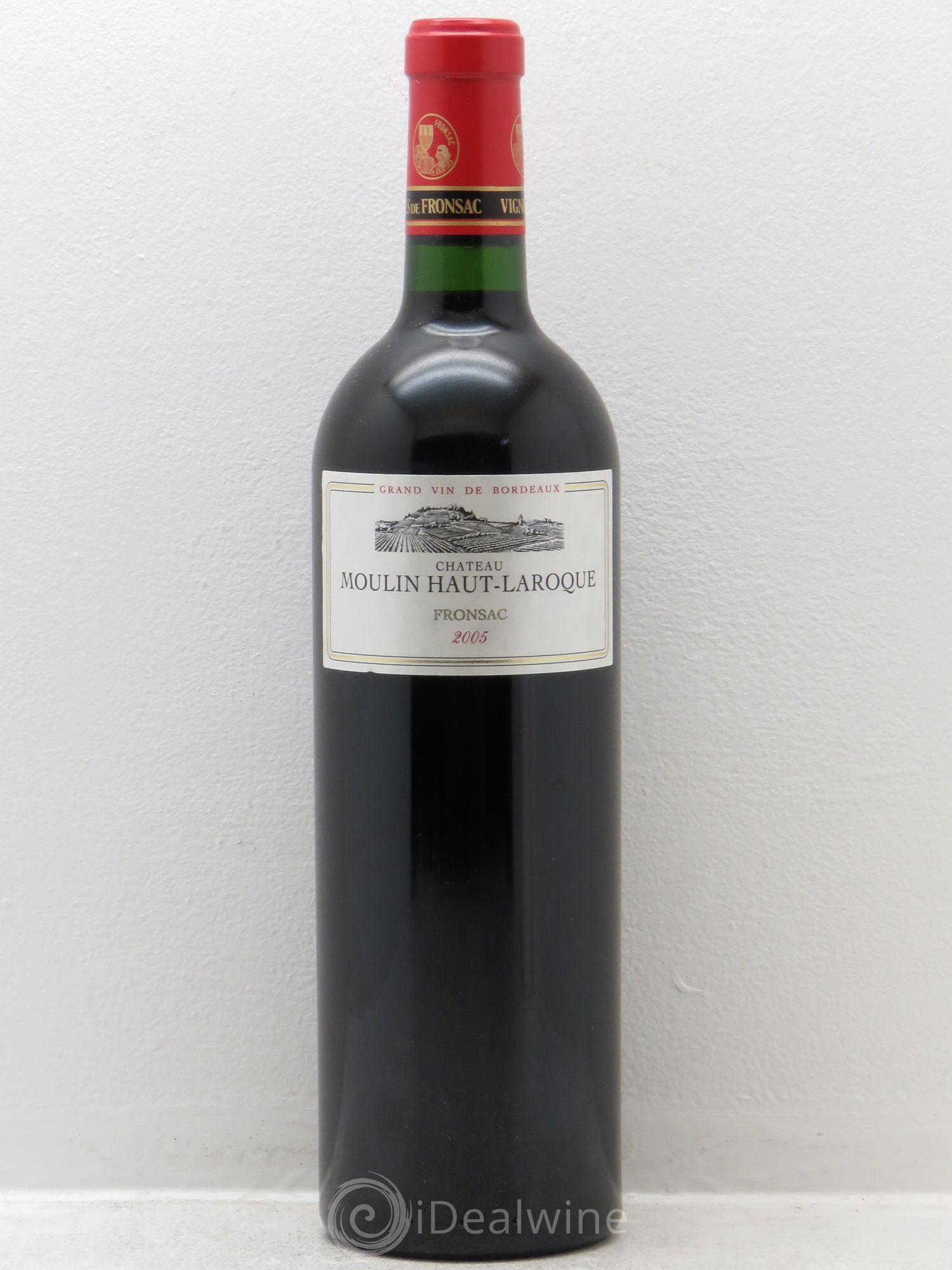 Fronsac Moulin Haut Laroque 2005 - Posten von 12 Flaschen - 0