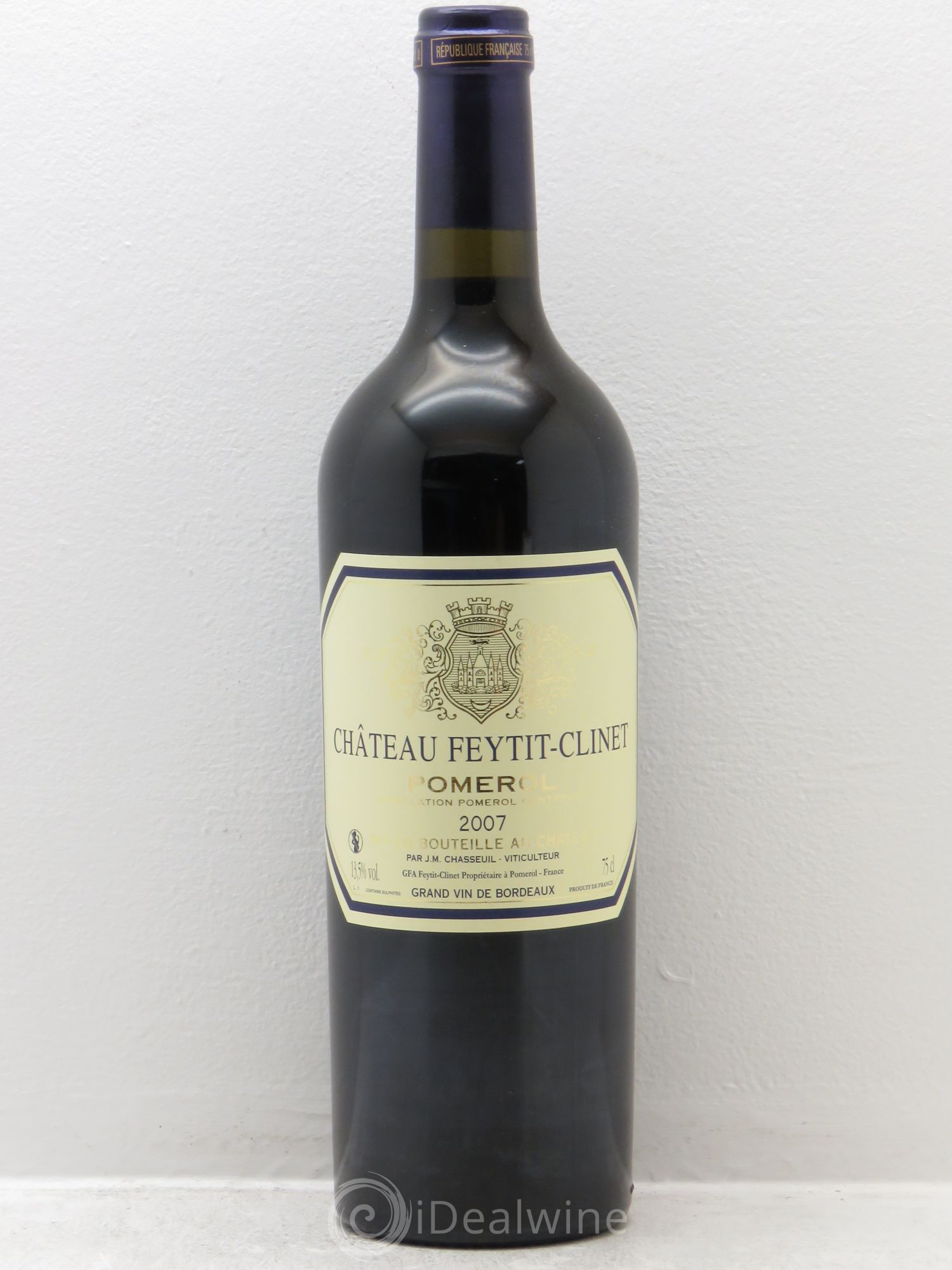 Château Feytit-Clinet 2007 - Lot de 12 bouteilles - 0
