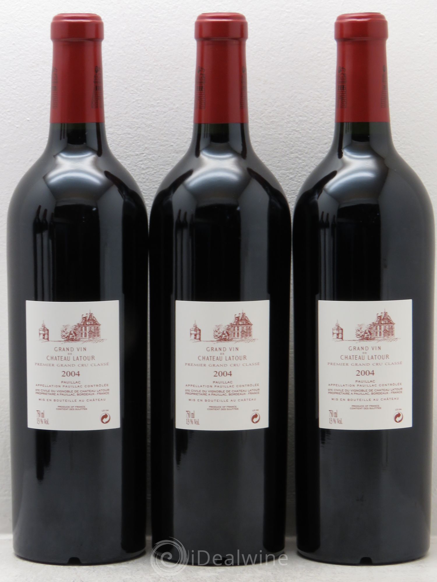 Château Latour 1er Grand Cru Classé 2004 - Lot de 6 bouteilles - 2