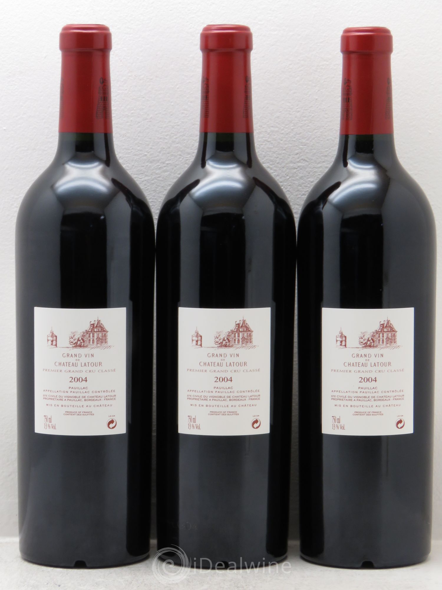 Château Latour 1er Grand Cru Classé 2004 - Lot de 6 bouteilles - 4