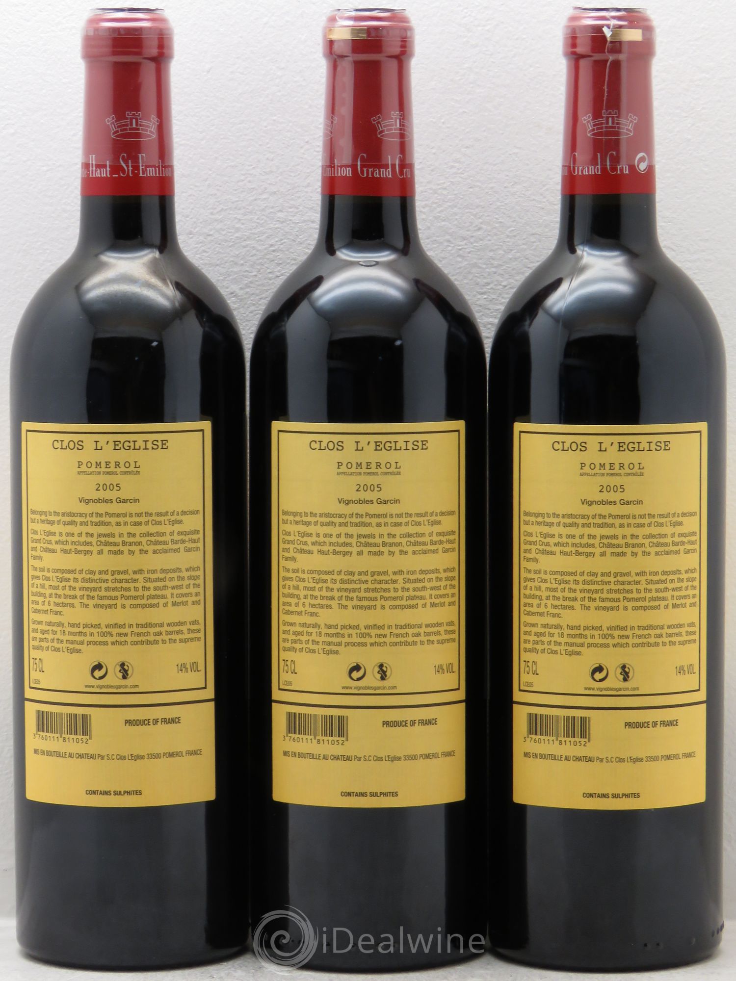Clos l'Eglise 2005 - Lot de 12 bouteilles - 2