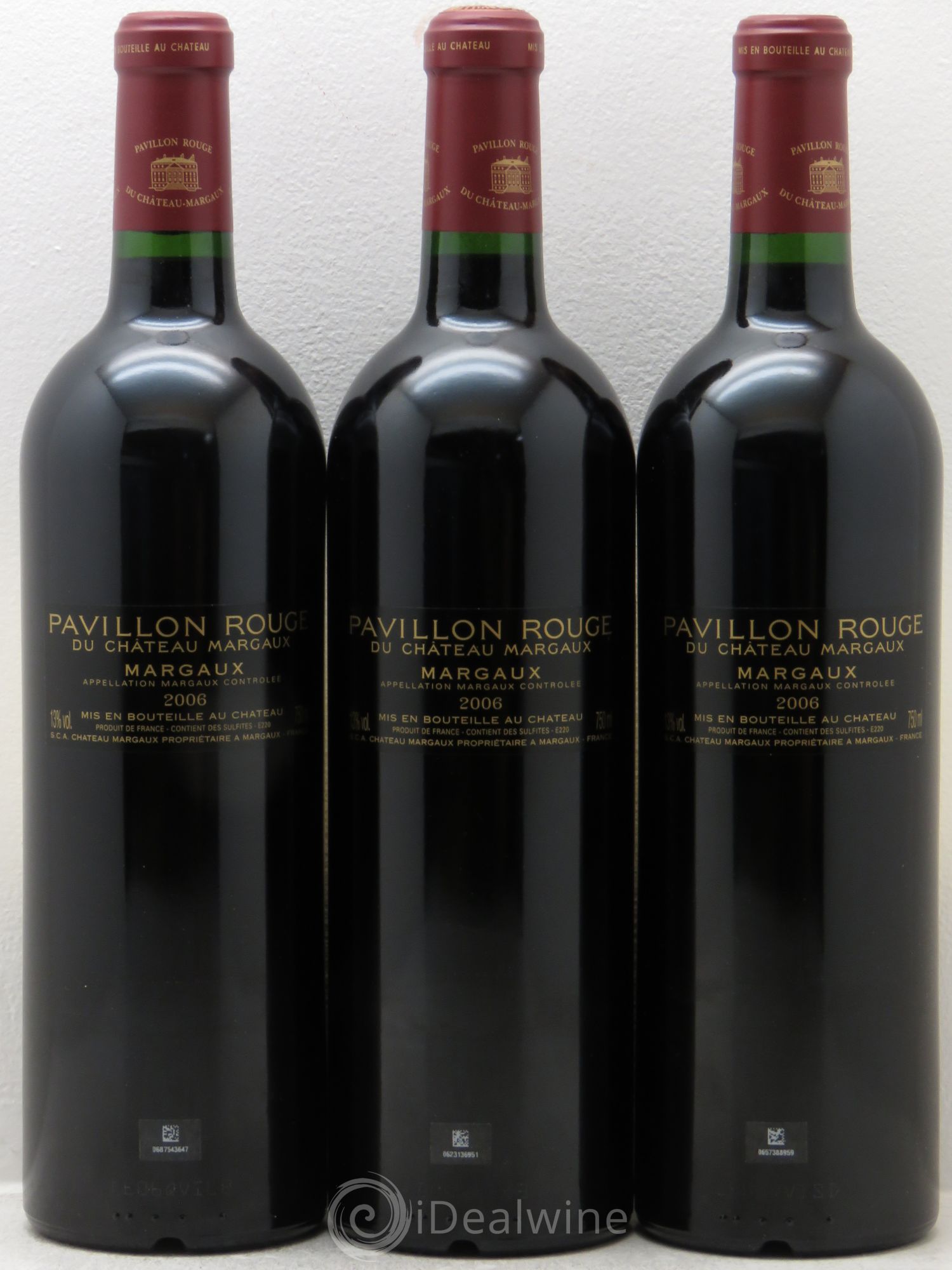 Pavillon Rouge du Château Margaux Second Vin 2006 - Lot de 12 bouteilles - 6