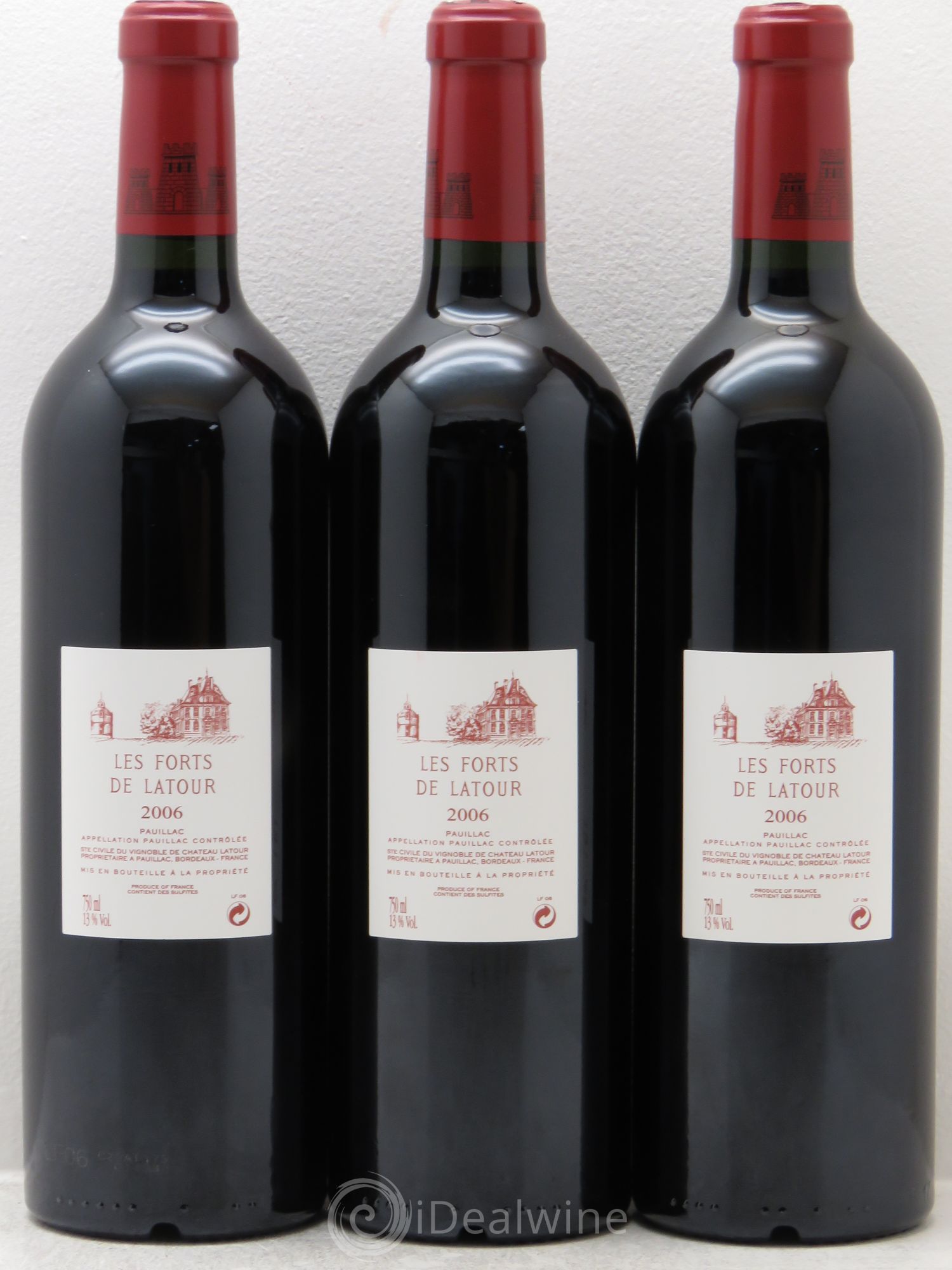 Les Forts de Latour Second Vin 2006 - Lot de 12 bouteilles - 8