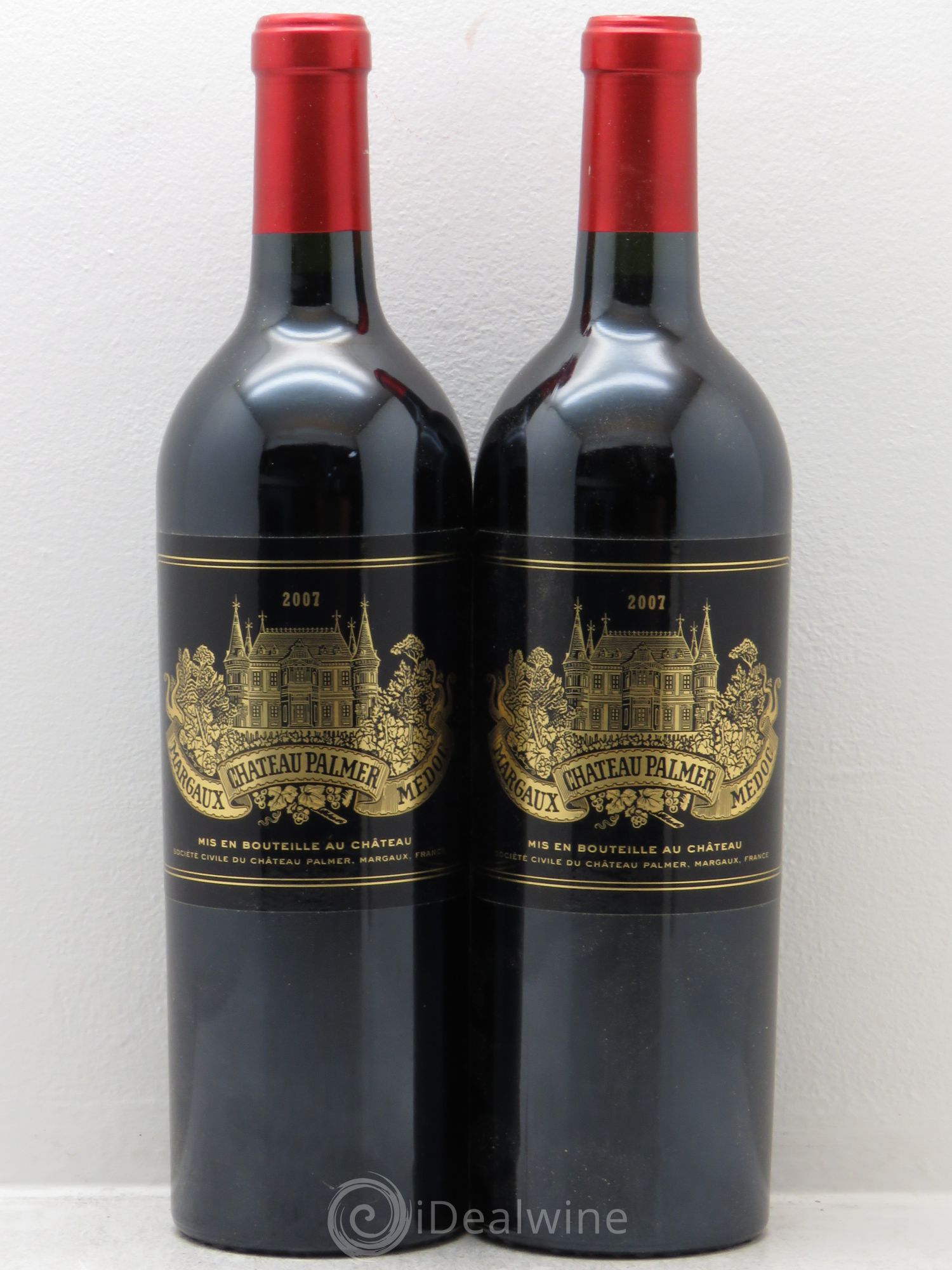 Château Palmer 3ème Grand Cru Classé 2007 - Lot de 2 bouteilles - 0