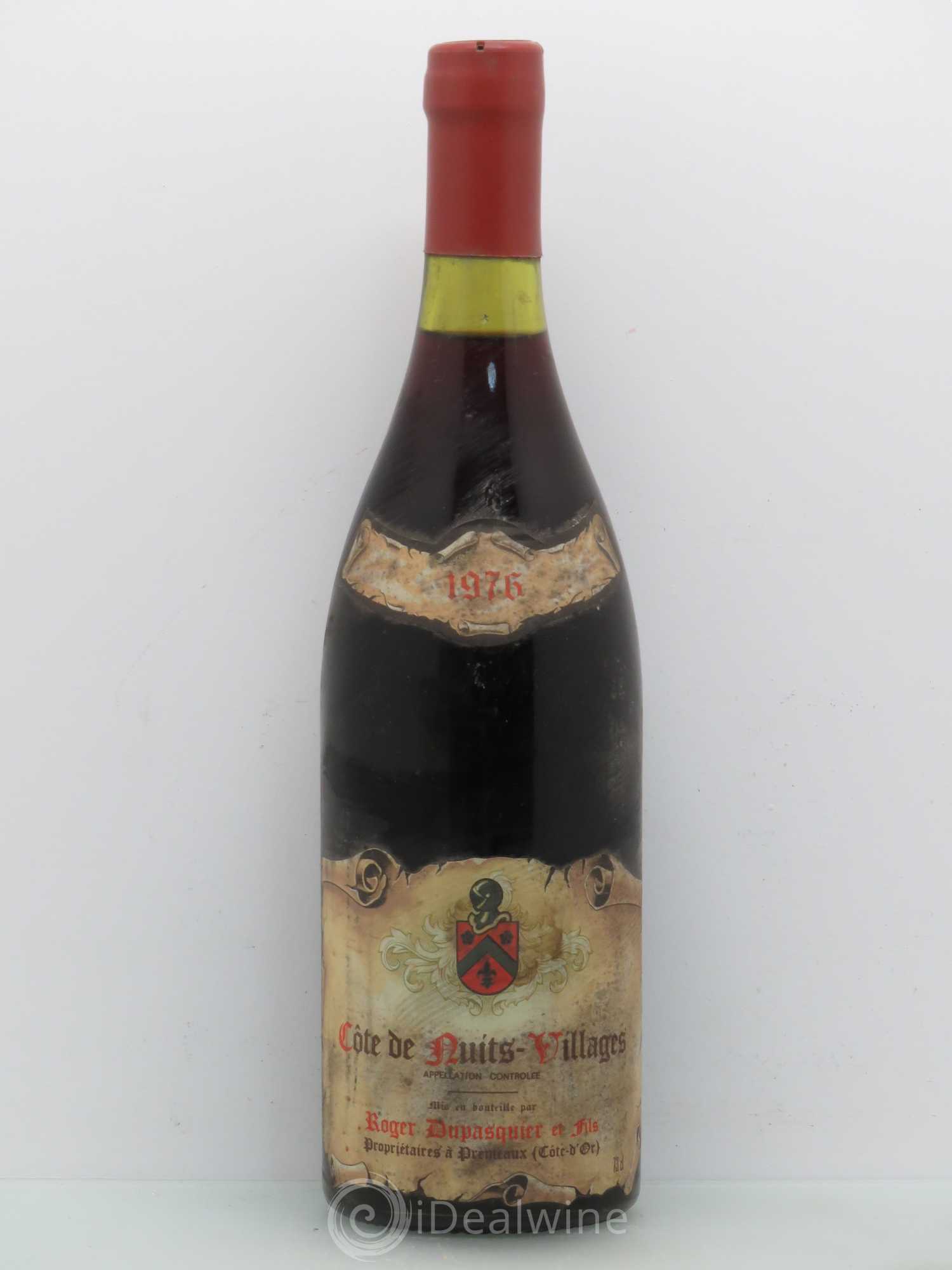 Côte de Nuits-Villages Dupasquier 1976 - Lot de 1 bouteille - 0