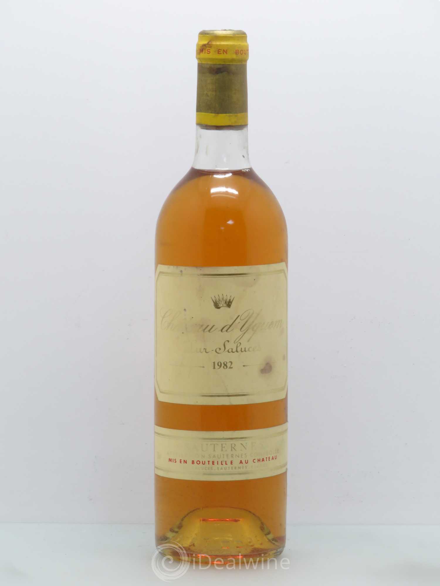 Château d' Yquem 1er Cru Classé Supérieur 1982 - Lotto di 1 bottiglia - 0
