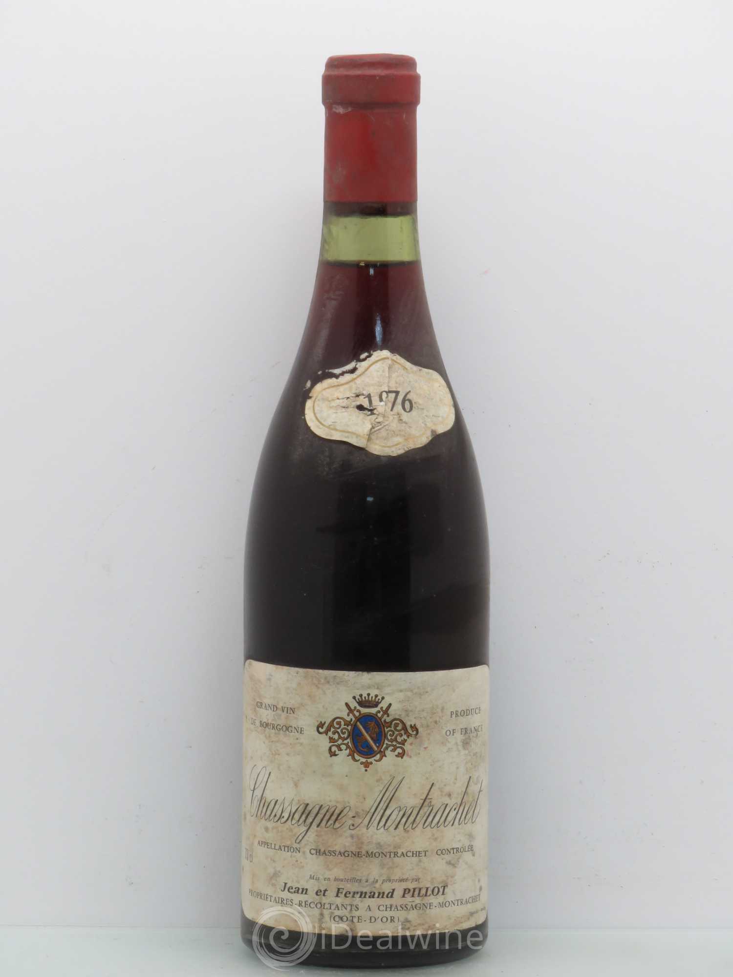 Chassagne-Montrachet Pillot 1976 - Lot de 1 bouteille - 0