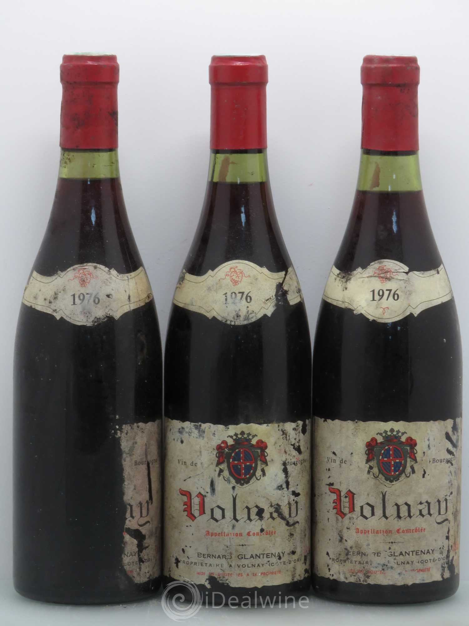 Volnay Glantenay 1976 - Posten von 3 Flaschen - 0