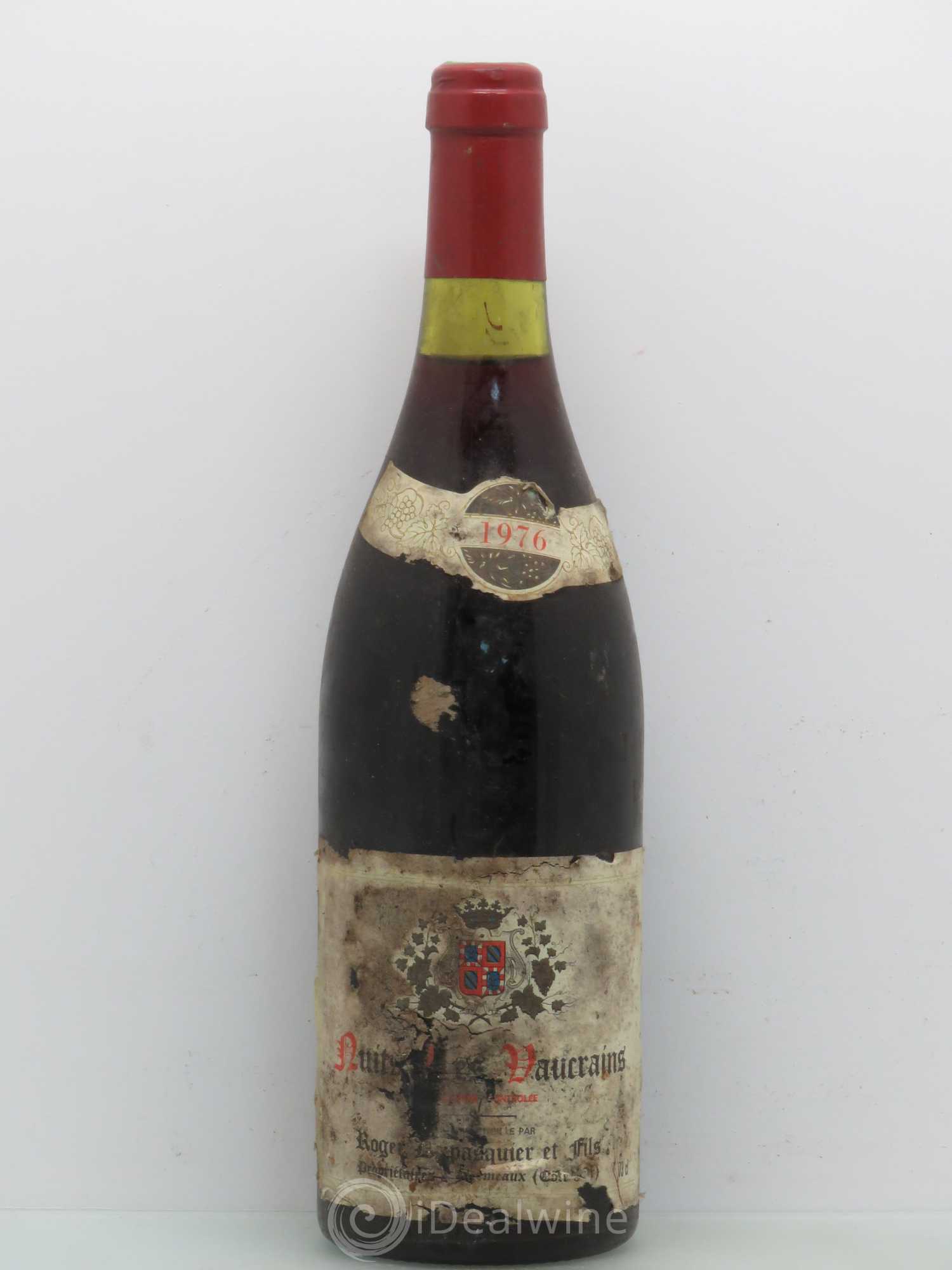 Nuits-Saint-Georges 1er Cru Vaucrains - Dupasquier 1976 - Posten von 1 Flasche - 0