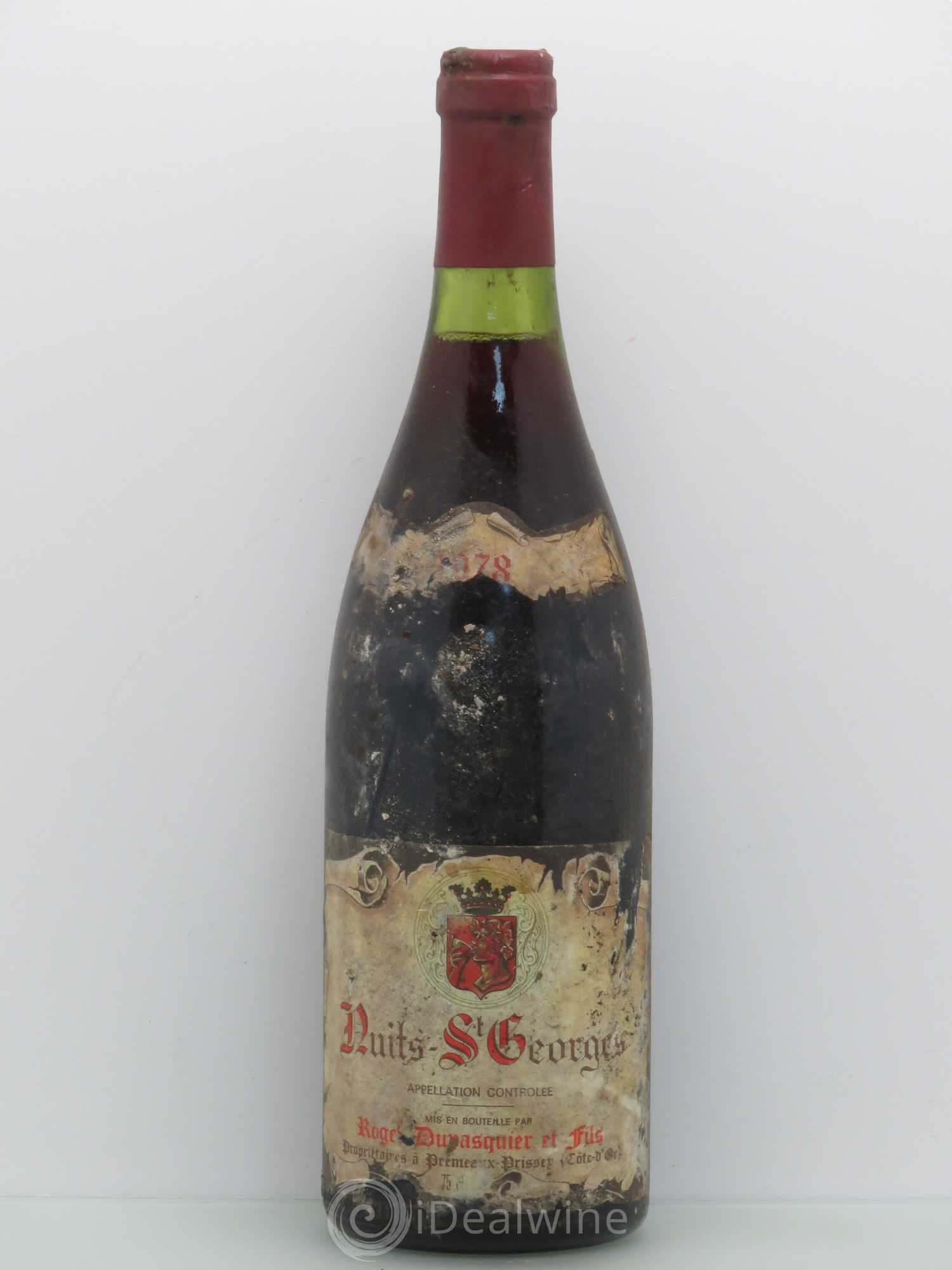Nuits-Saint-Georges 1978 - Posten von 1 Flasche - 0