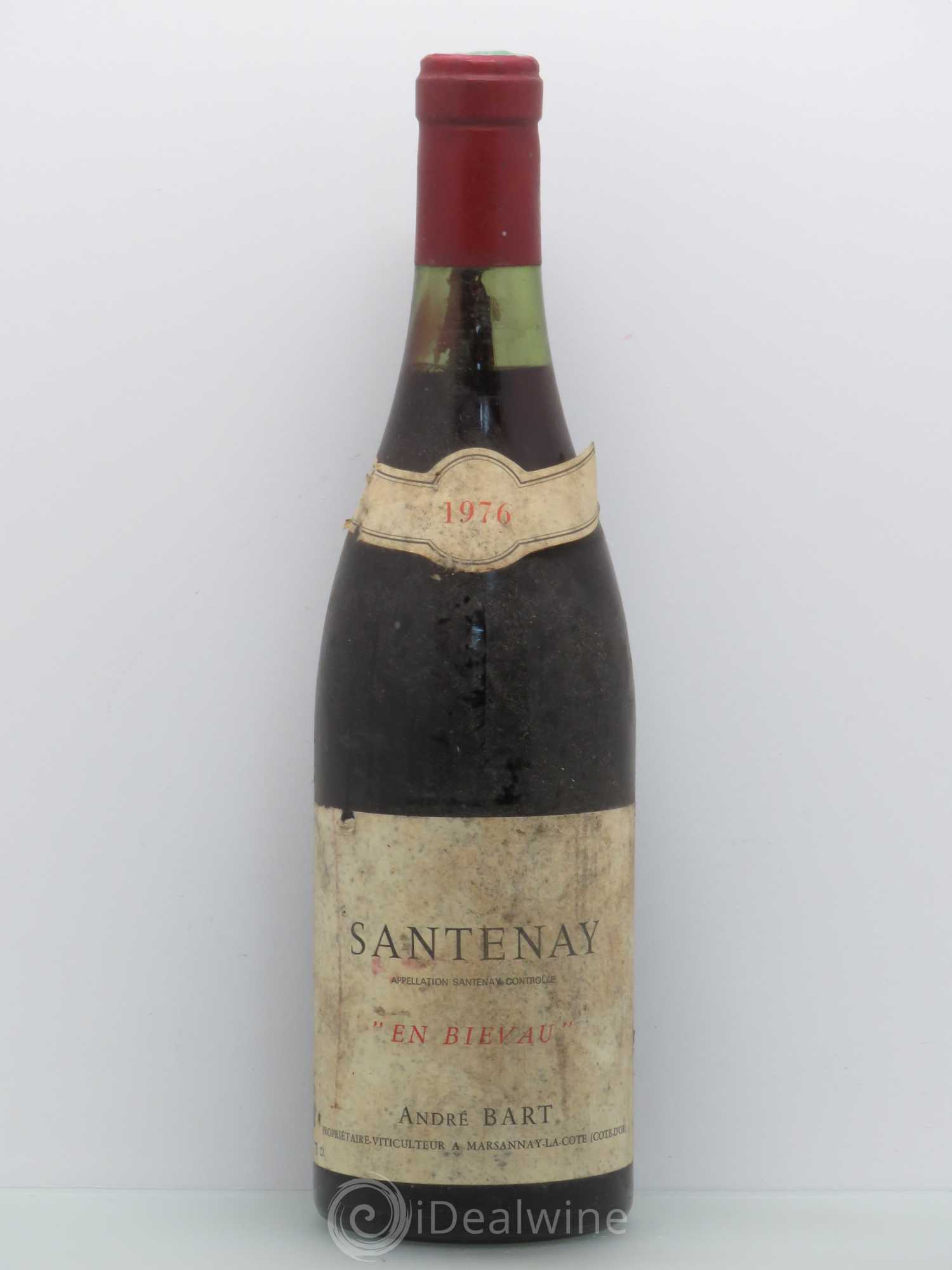 Santenay En Bievau - Bart 1976 - Posten von 1 Flasche - 0