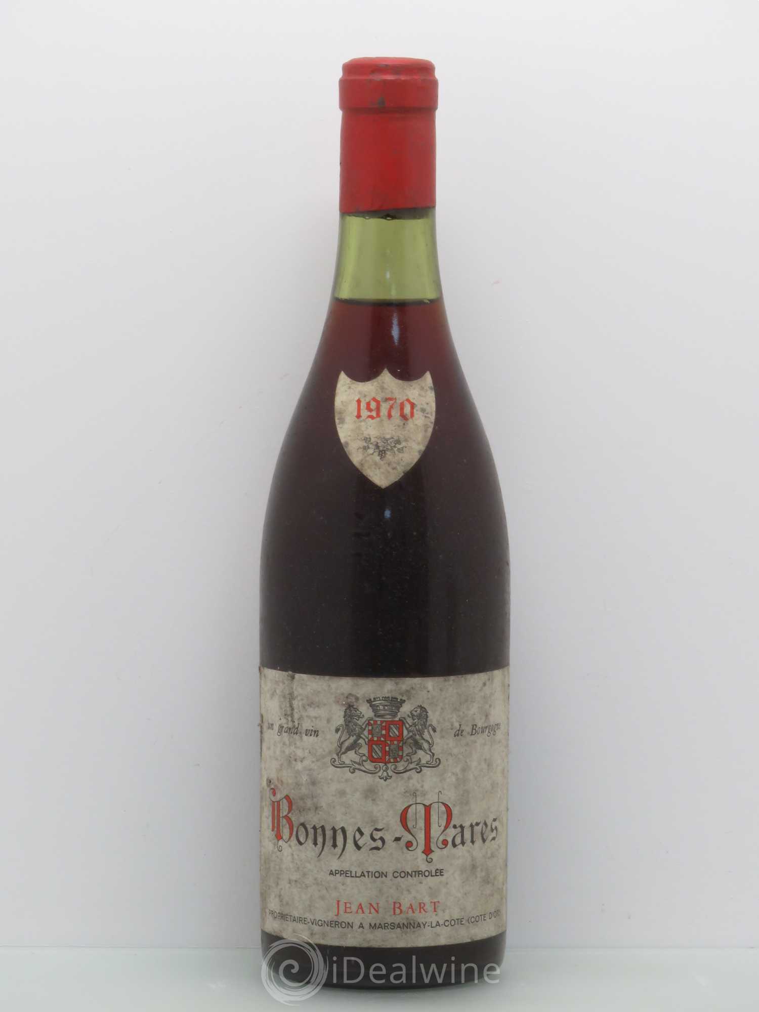 Bonnes-Mares Grand Cru J.Bart 1970 - Lot de 1 bouteille - 0