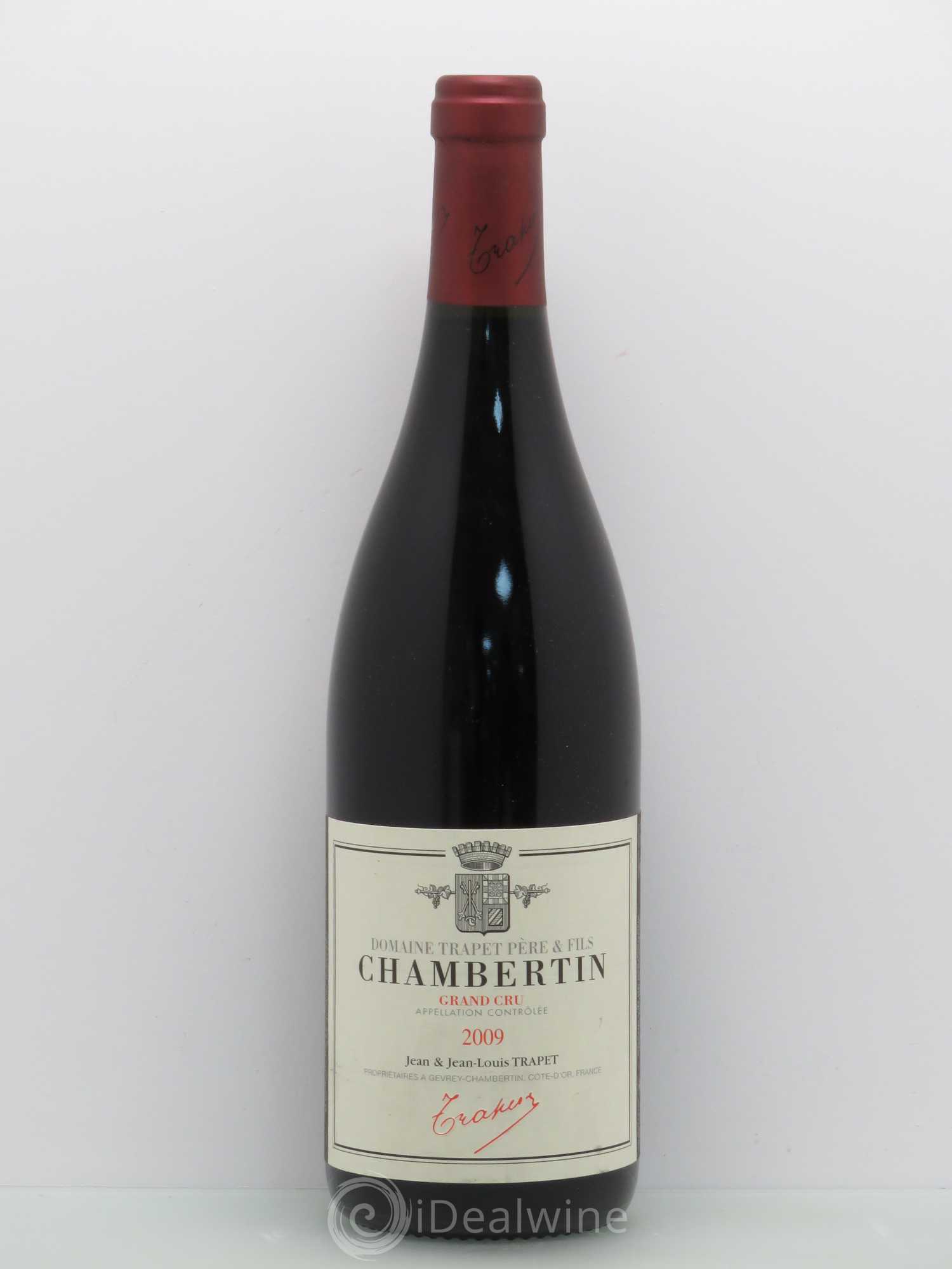 Chambertin Grand Cru Domaine Trapet 2009 - Lot de 1 bouteille - 0