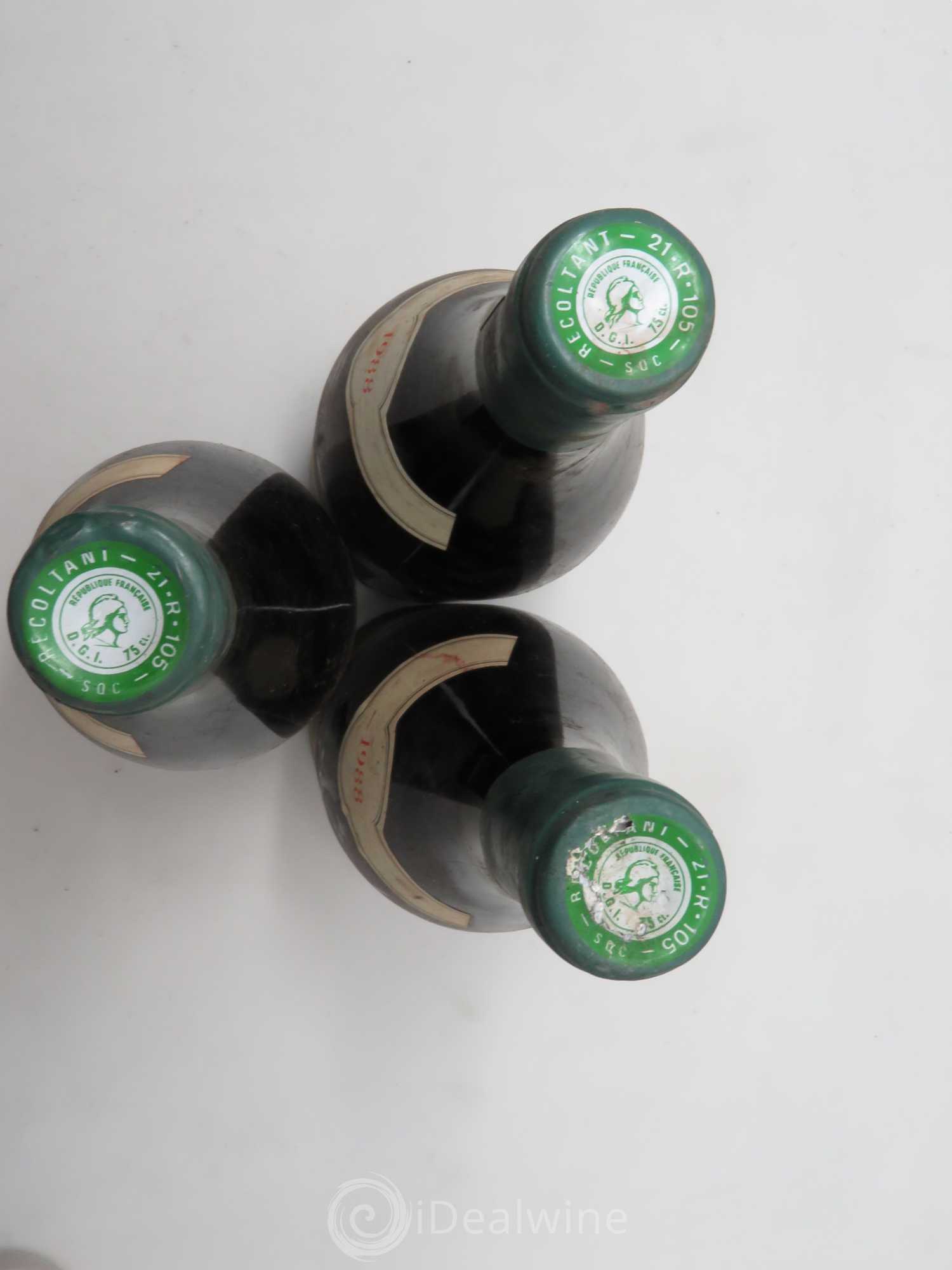 Chambolle-Musigny Bart 1988 - Lot de 3 bouteilles - 1