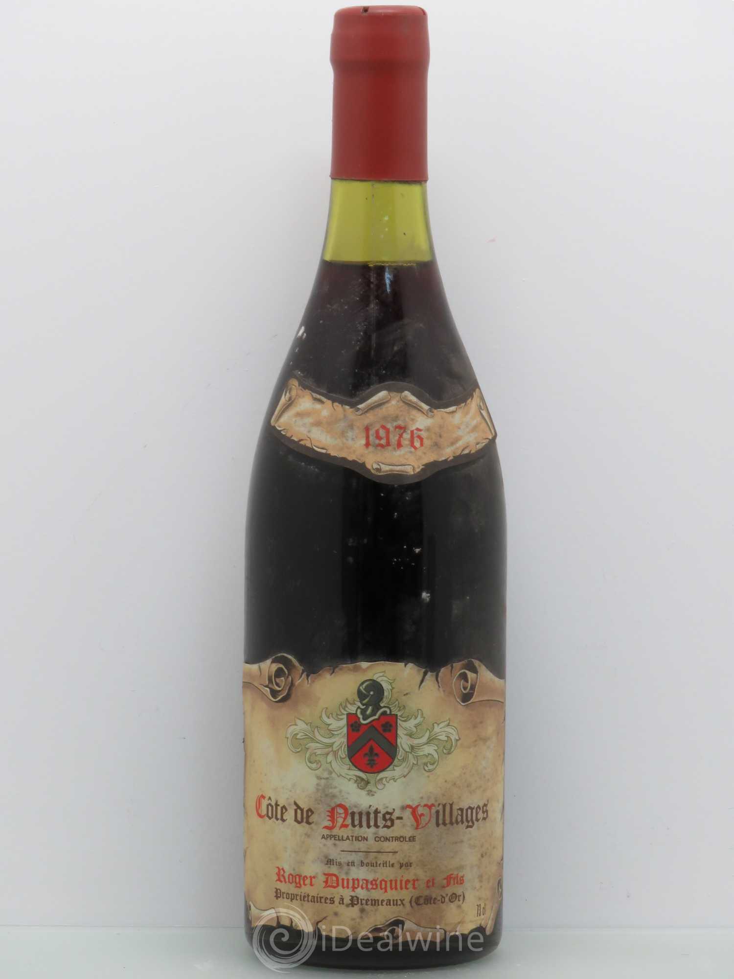 Côte de Nuits-Villages Dupasquier 1976 - Lot de 1 bouteille - 0