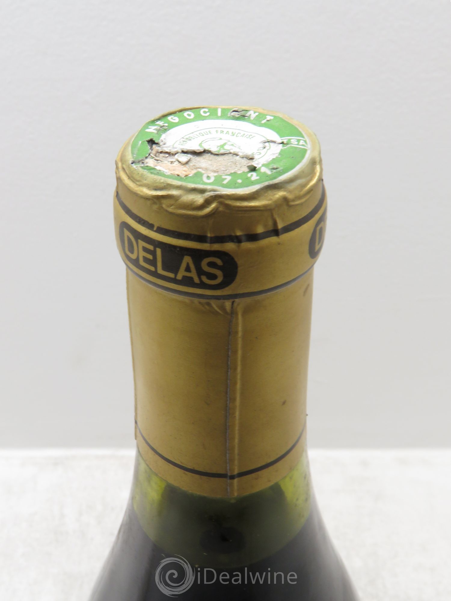 Hermitage Marquise de la Tourette Delas Frères 1986 - Lot de 1 bouteille - 1