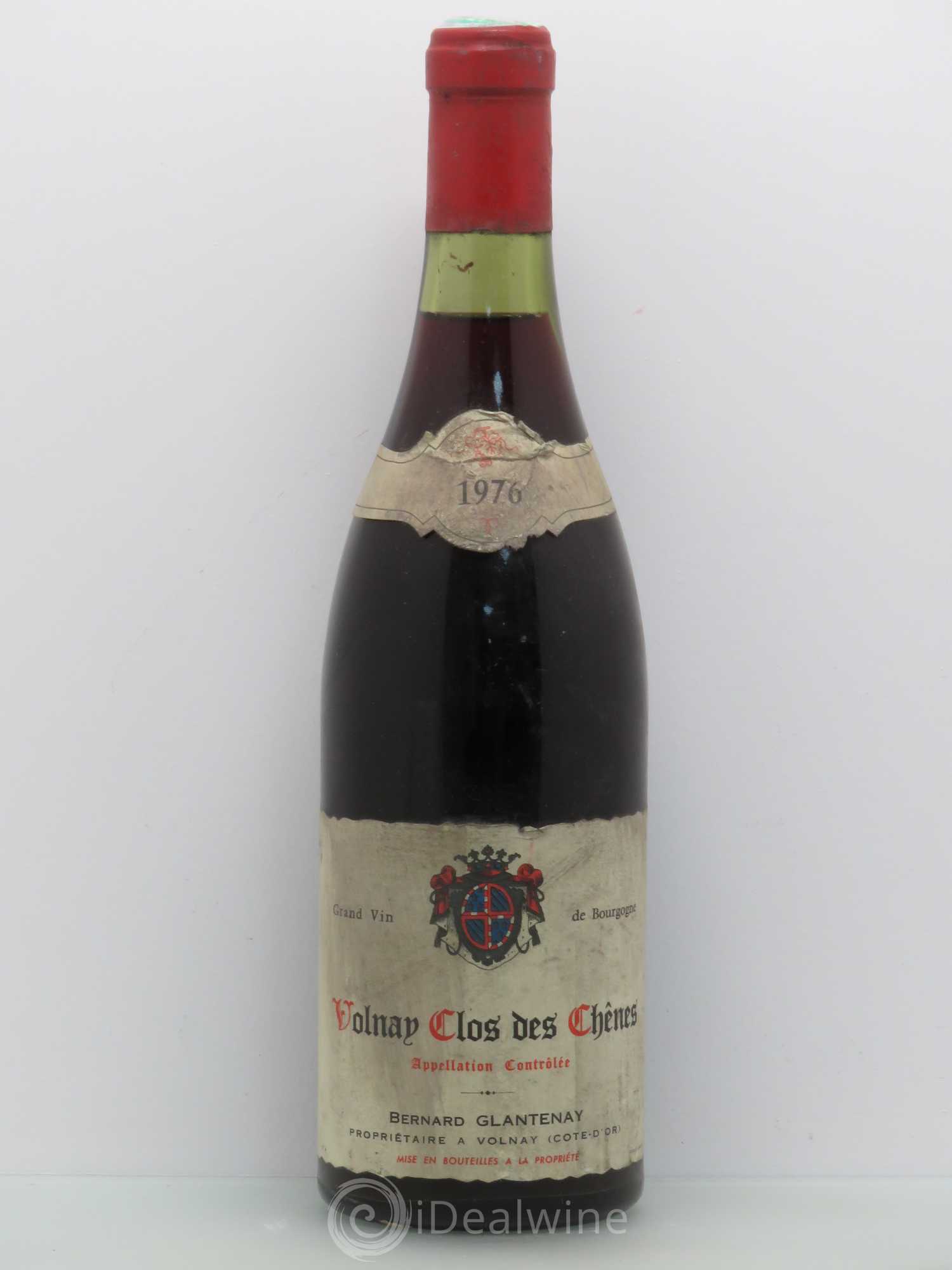 Volnay 1er Cru Clos Des Chenes Glantenay 1976 - Posten von 1 Flasche - 0