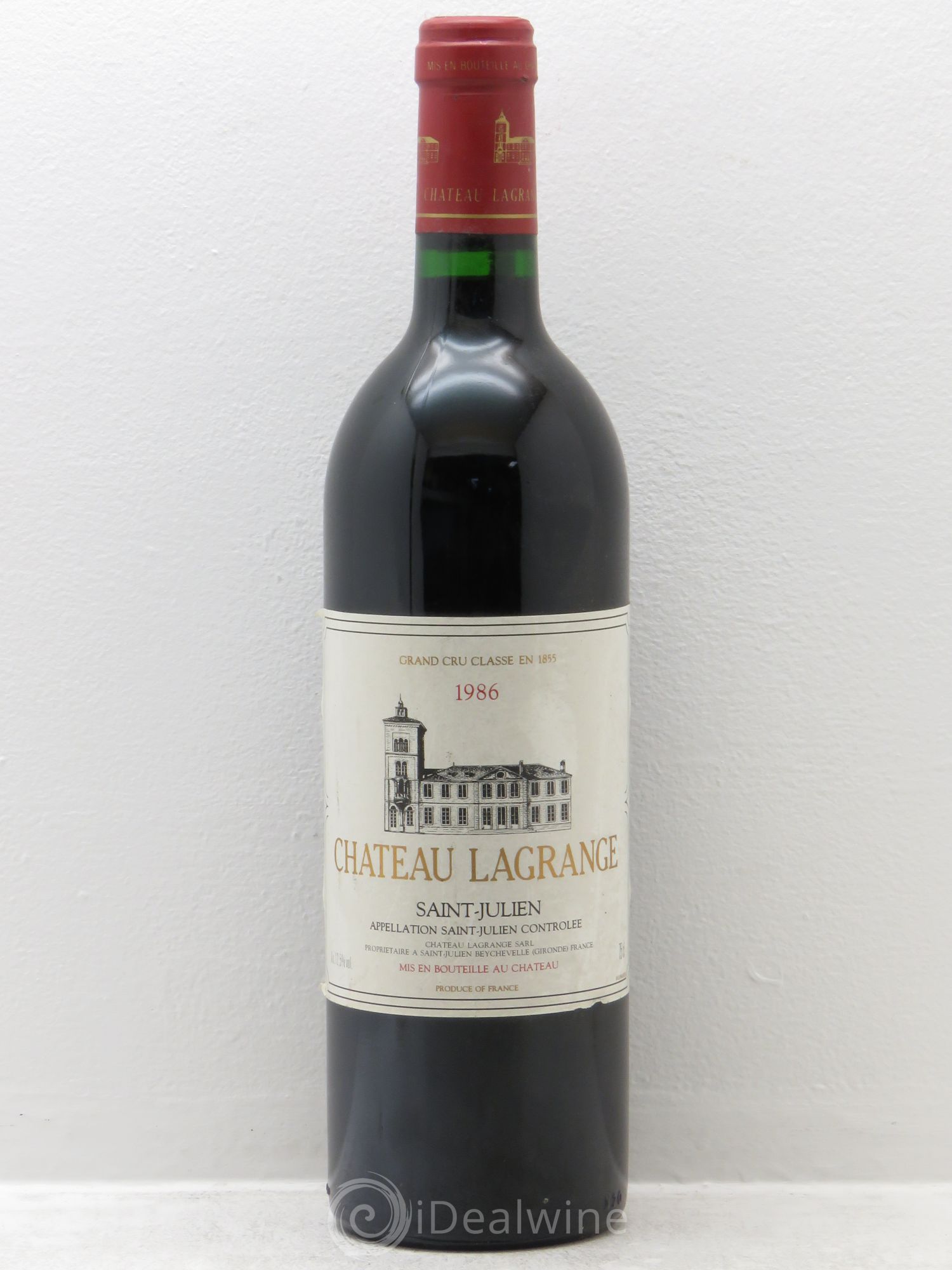 Château Lagrange 3ème Grand Cru Classé 1986 - Lot de 1 bouteille - 0