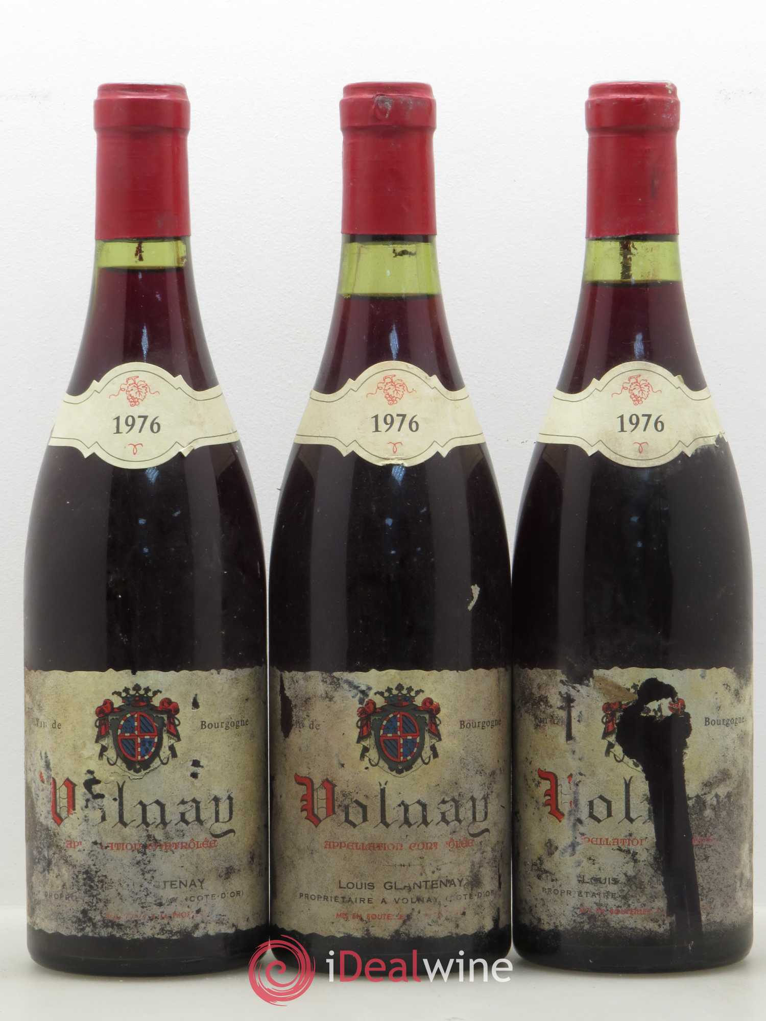 Volnay Glantenay 1976 - Posten von 3 Flaschen - 0
