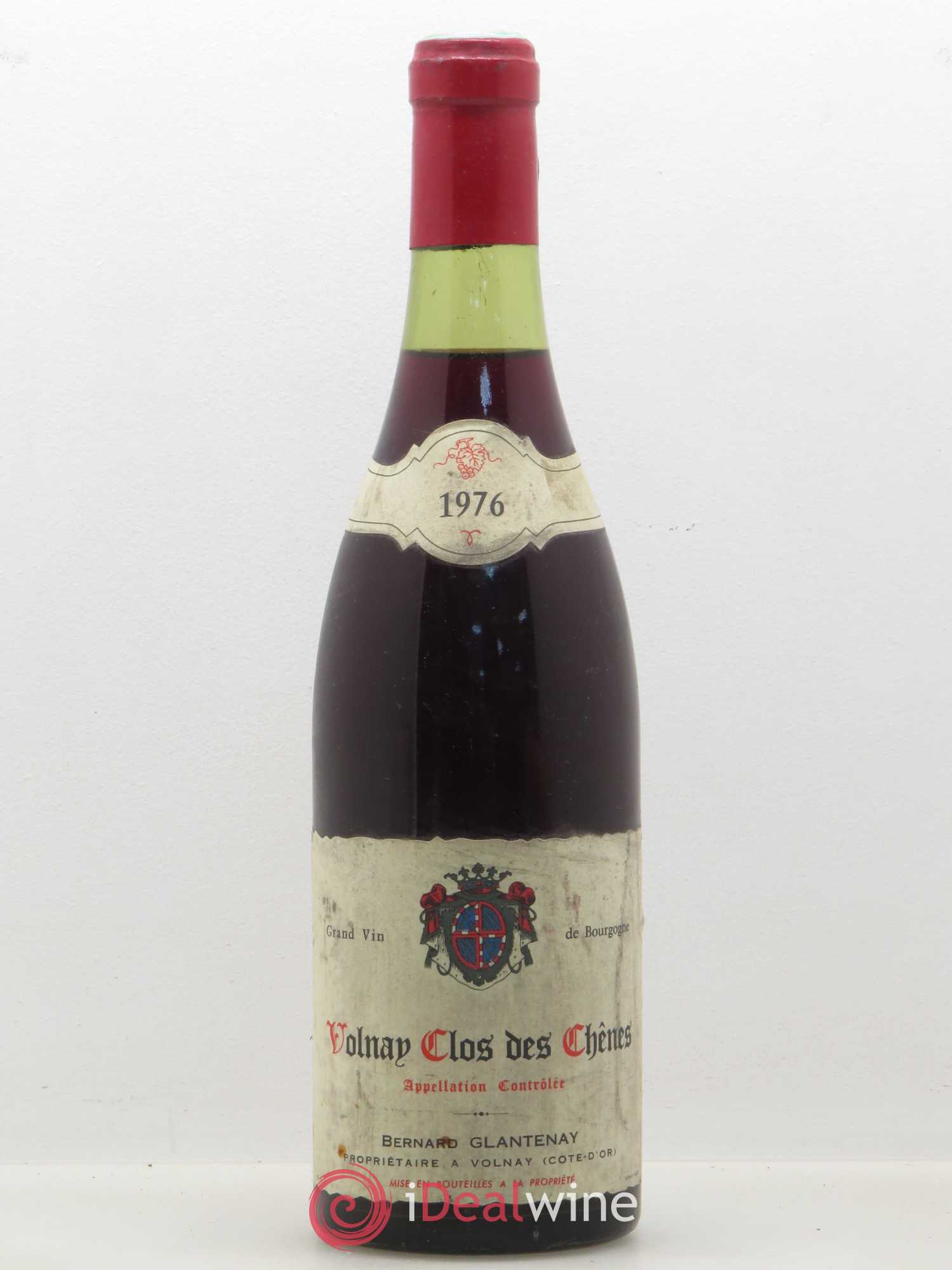 Volnay 1er Cru Clos des Chênes Glantenay 1976 - Posten von 1 Flasche - 0