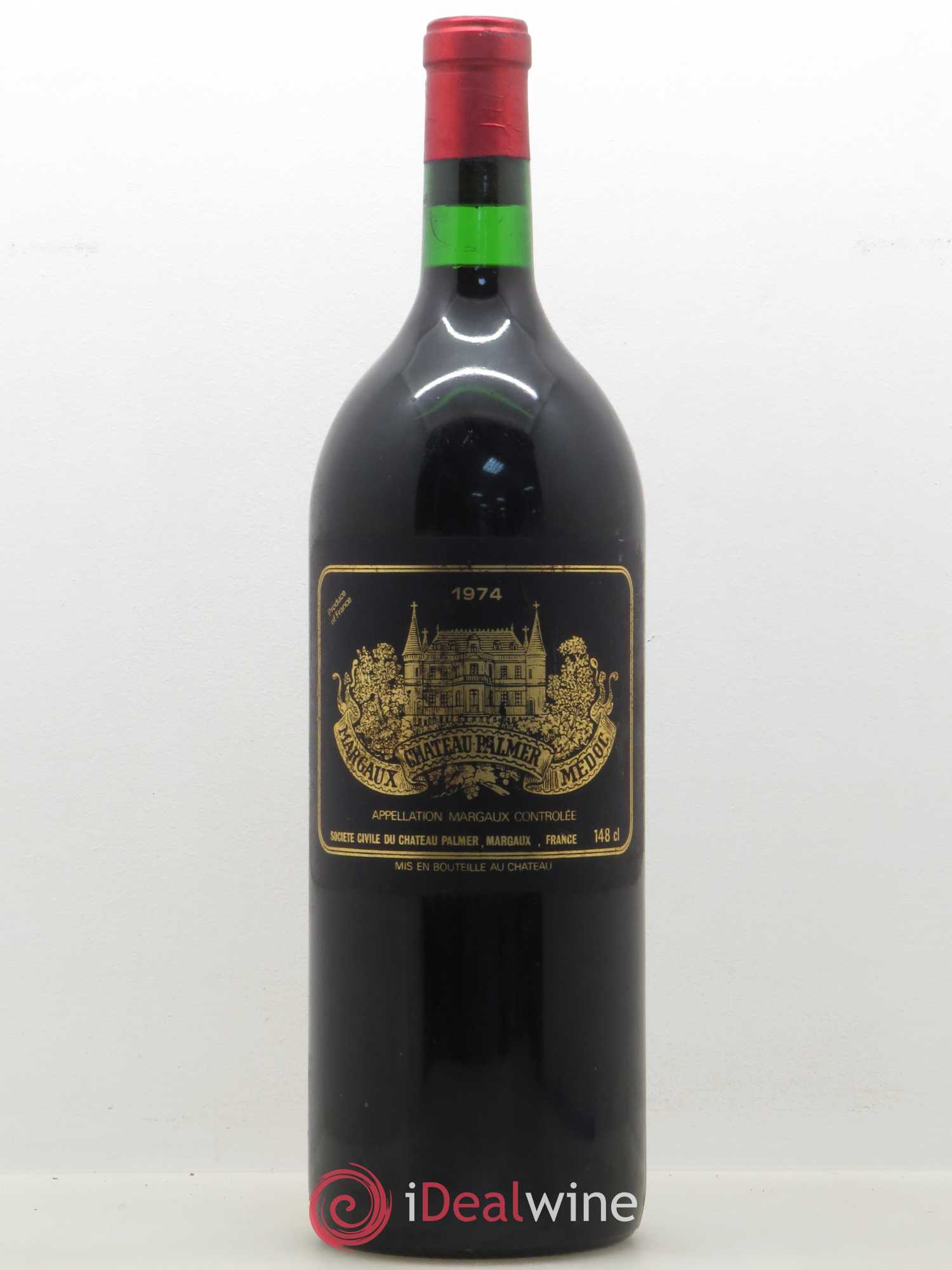 Château Palmer 3ème Grand Cru Classé 1974 - Lotto di 1 magnum - 0
