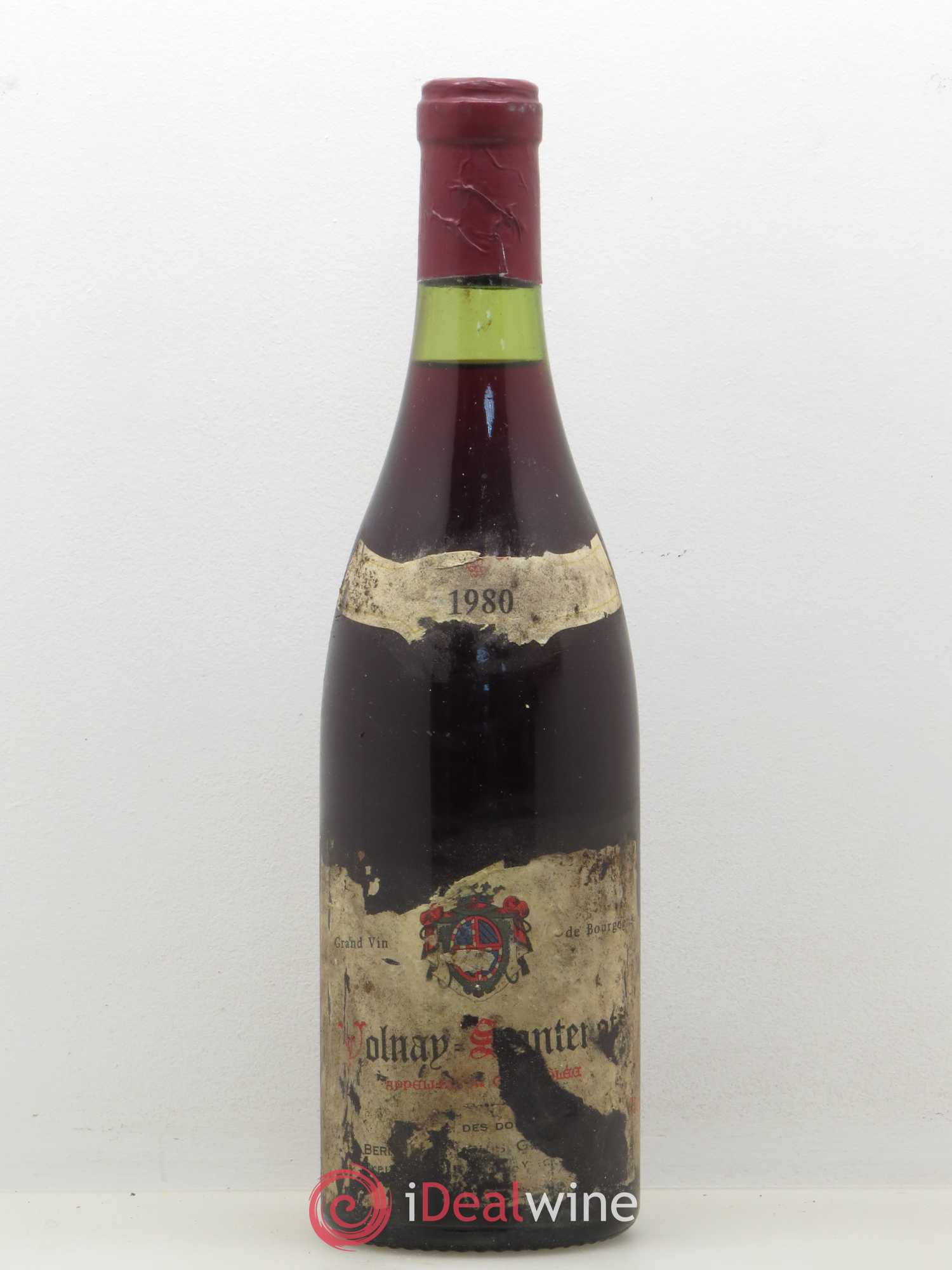 Volnay Santenots Bernard Glantenay 1980 - Posten von 1 Flasche - 0