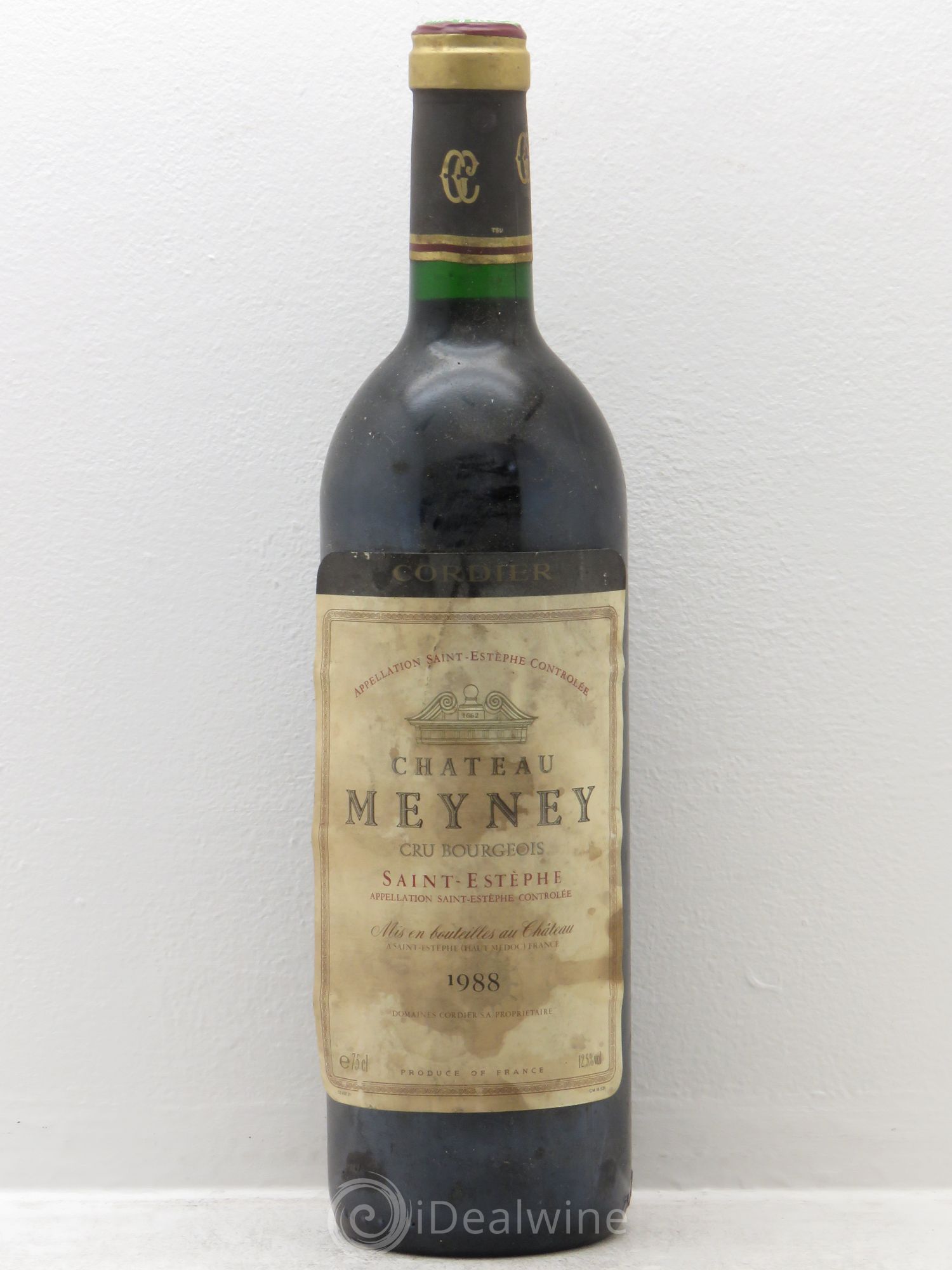 Château Meyney 1988 - Lot de 1 bouteille - 0