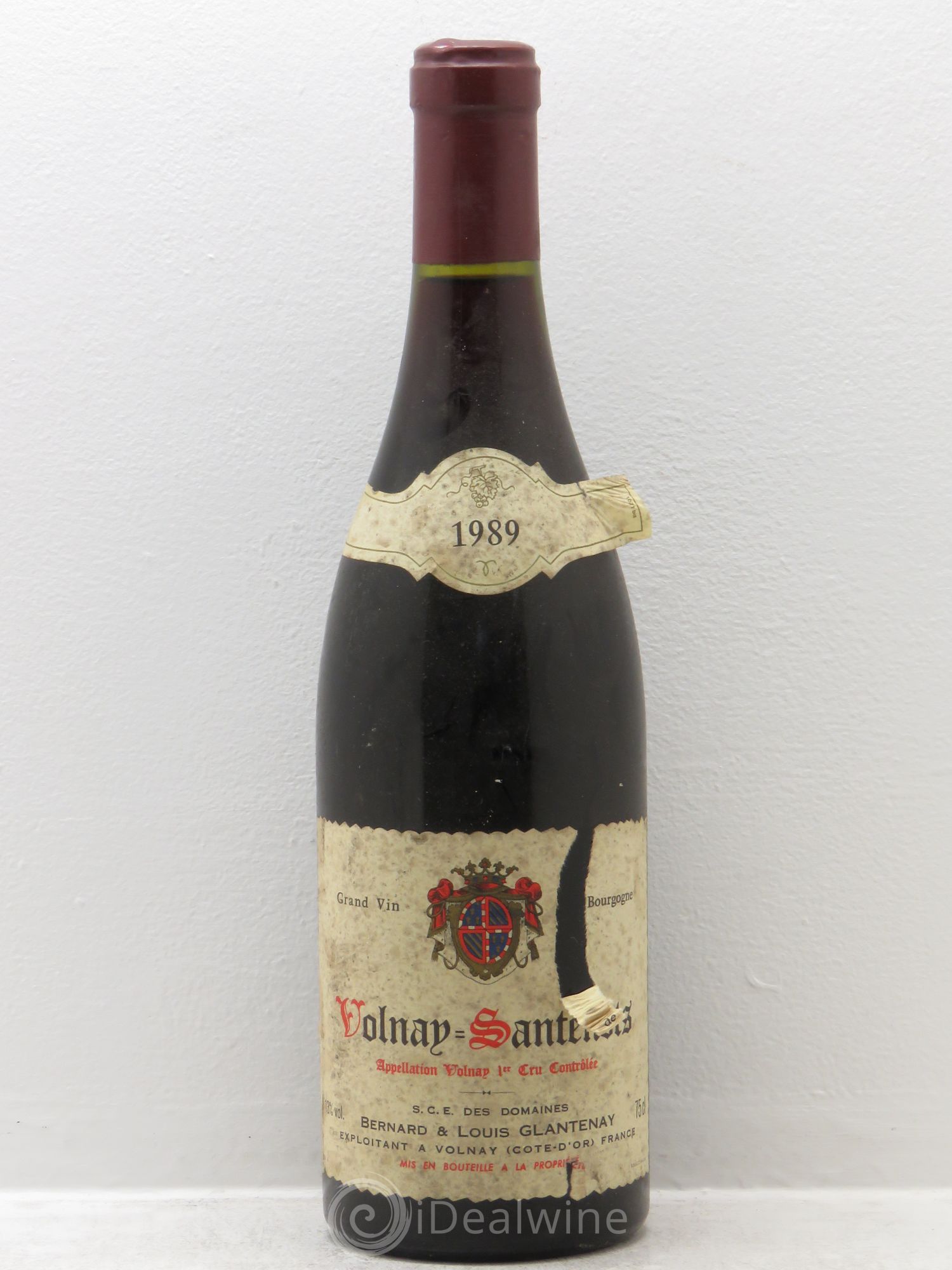 Volnay 1er Cru 1989 - Lot de 1 bouteille - 0